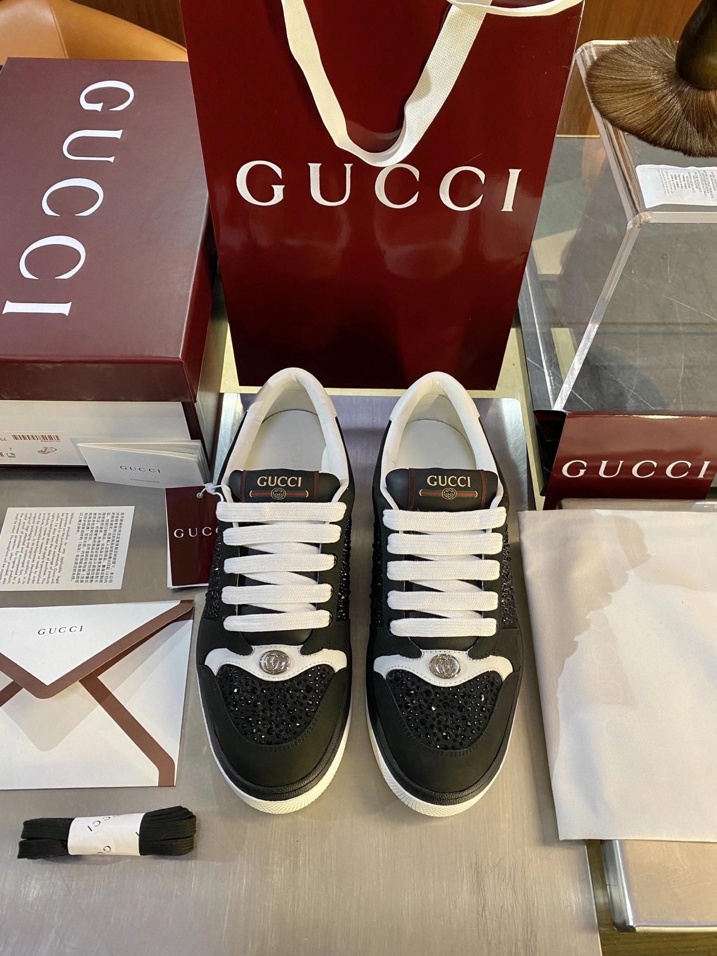 FlexibleFit G*ucci Top Sneaker Low RR 20250417- 3373