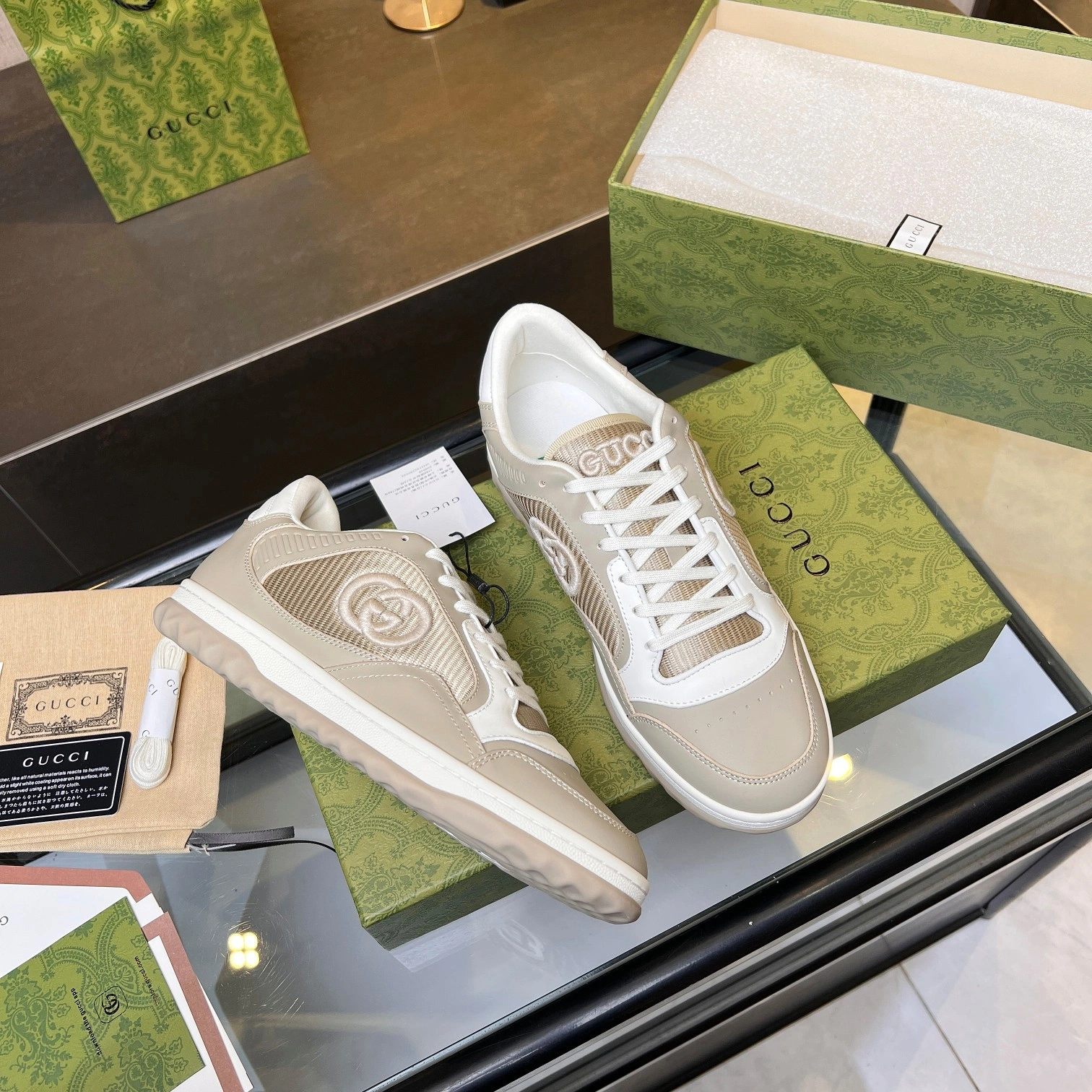Packable G*ucci Top Sneaker Low Tianyi 20240811- 3425