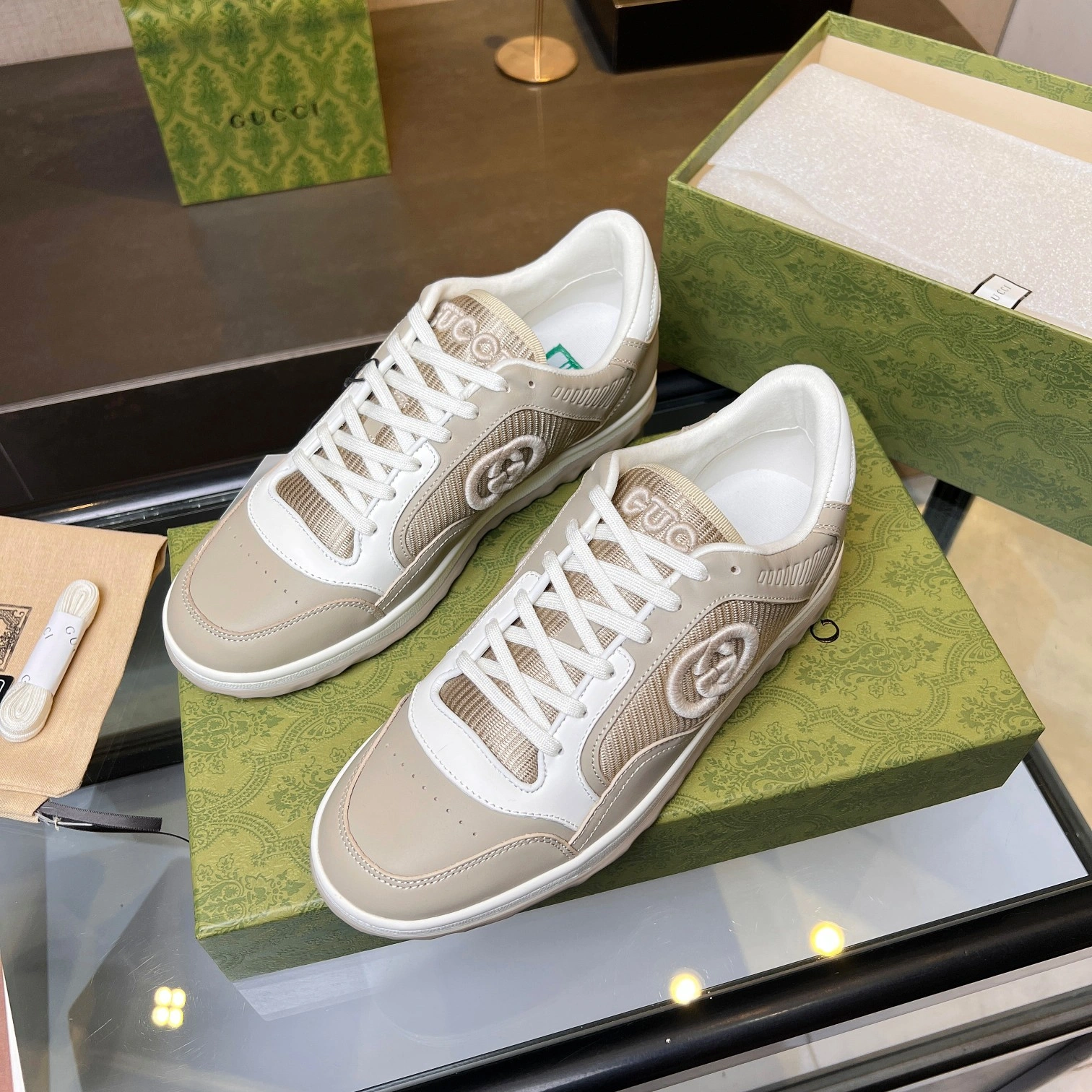 Packable G*ucci Top Sneaker Low Tianyi 20240811- 3425
