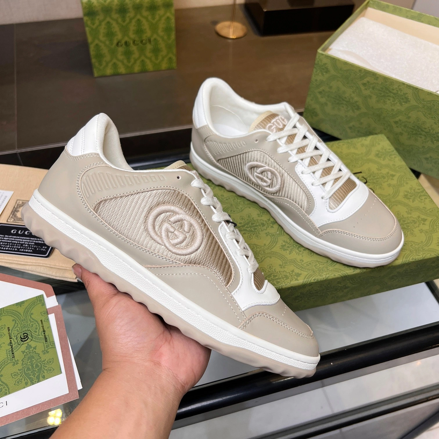 Packable G*ucci Top Sneaker Low Tianyi 20240811- 3425