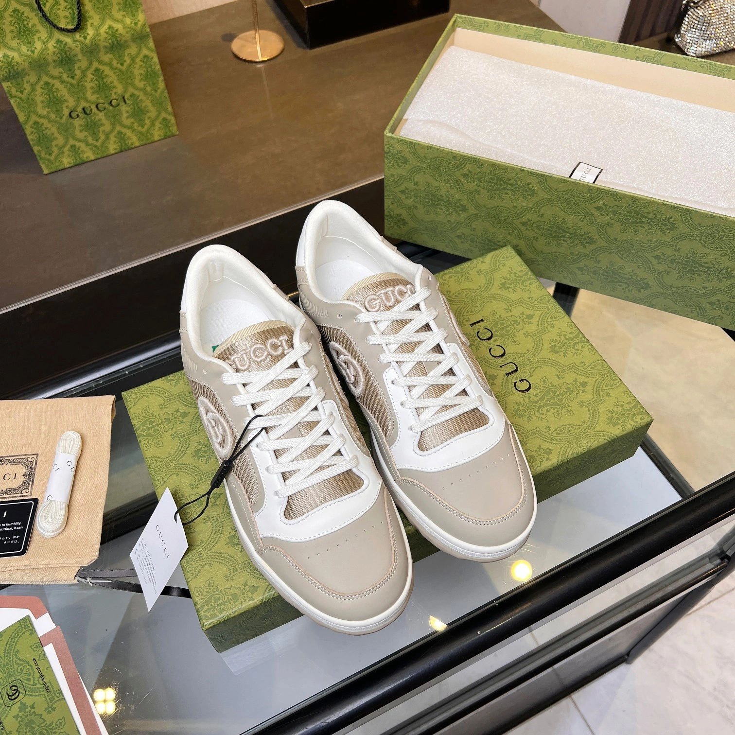 Packable G*ucci Top Sneaker Low Tianyi 20240811- 3425