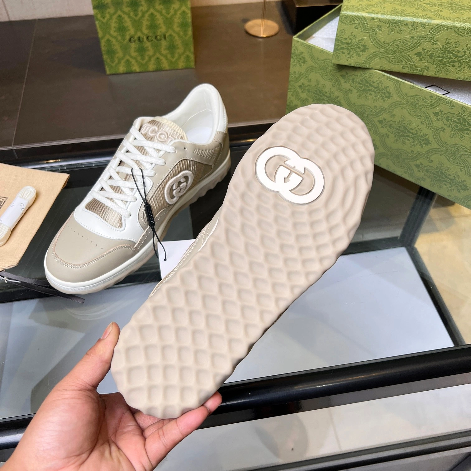 Packable G*ucci Top Sneaker Low Tianyi 20240811- 3425