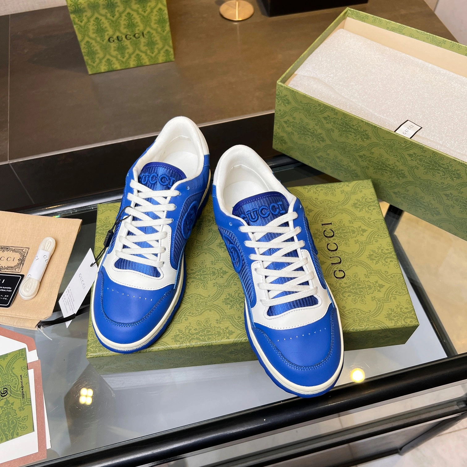 G*ucci Top Sneaker Low Tianyi 20240811- Sustainable 3421