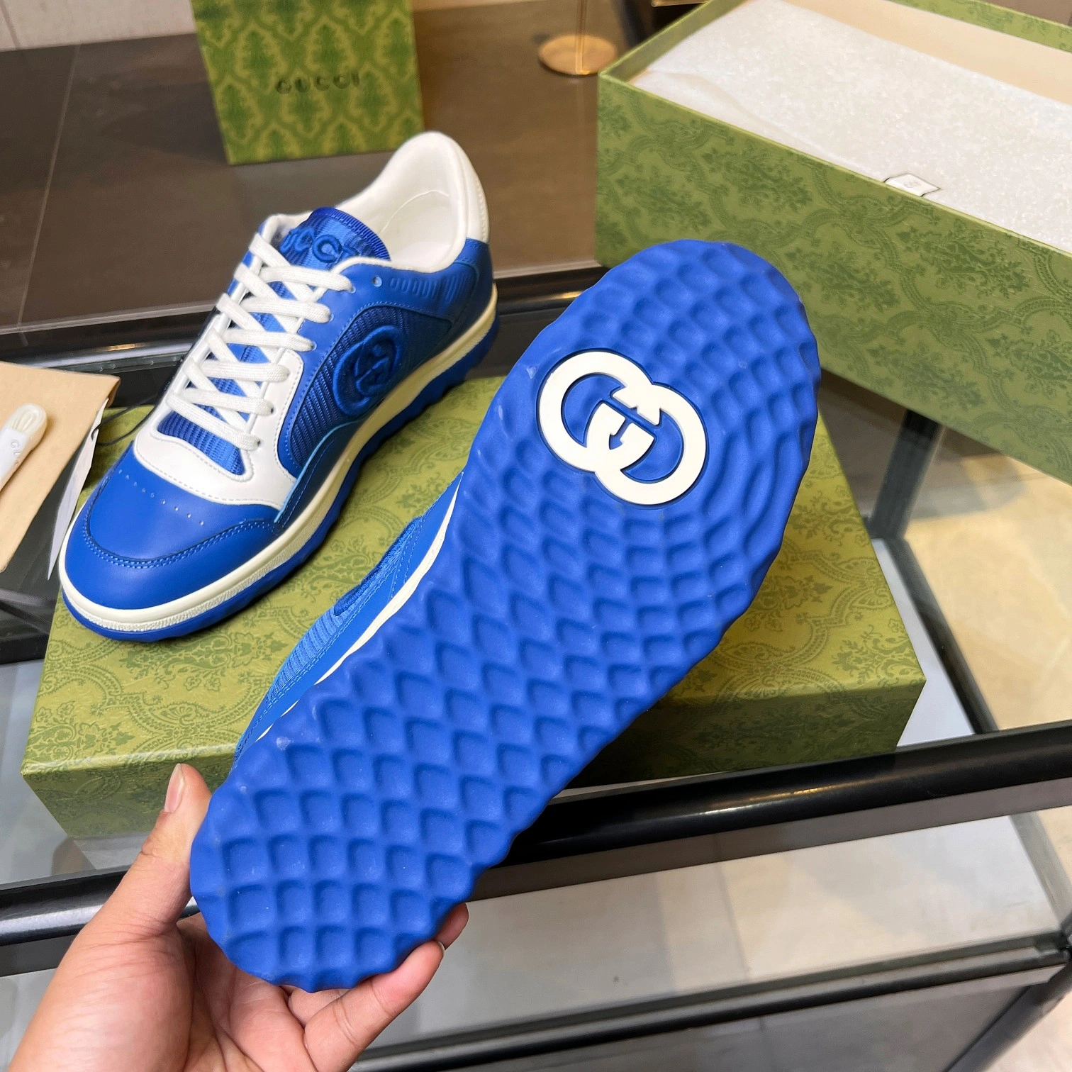 G*ucci Top Sneaker Low Tianyi 20240811- Sustainable 3421