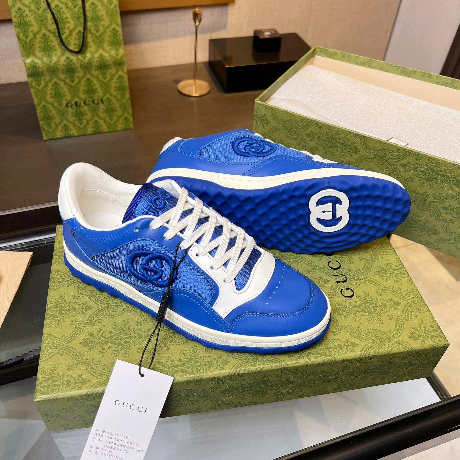 G*ucci Top Sneaker Low Tianyi 20240811- Sustainable 3421