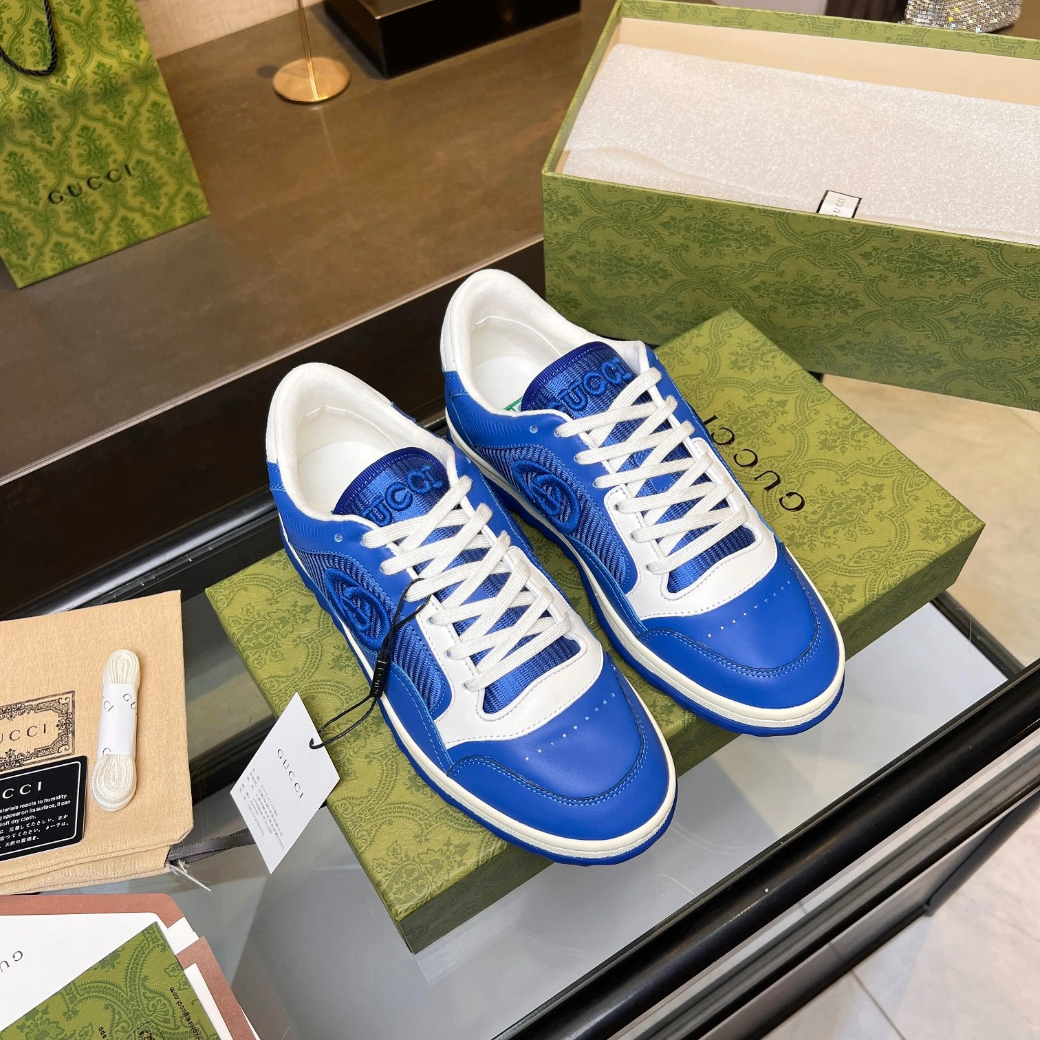 G*ucci Top Sneaker Low Tianyi 20240811- Sustainable 3421