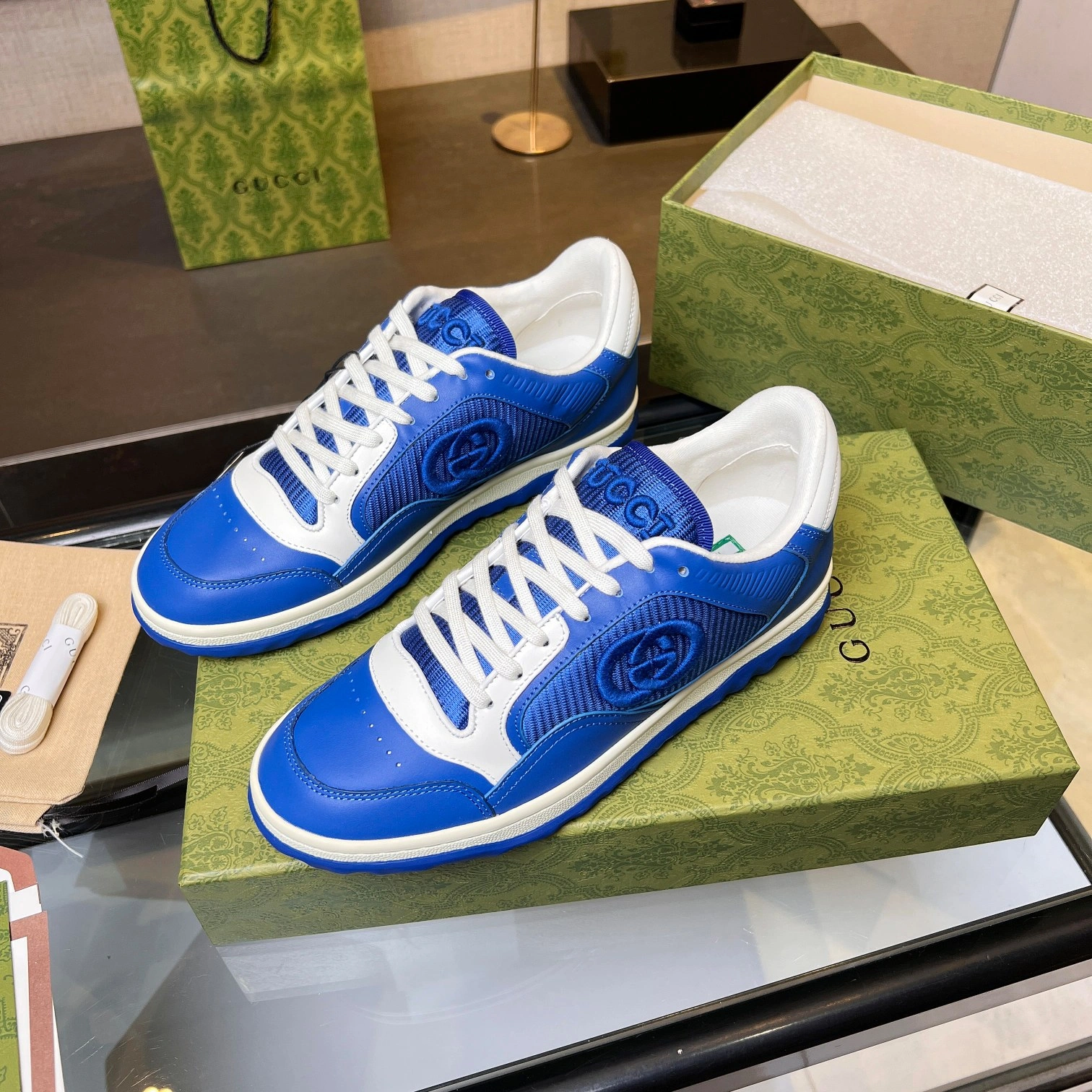 G*ucci Top Sneaker Low Tianyi 20240811- Sustainable 3421