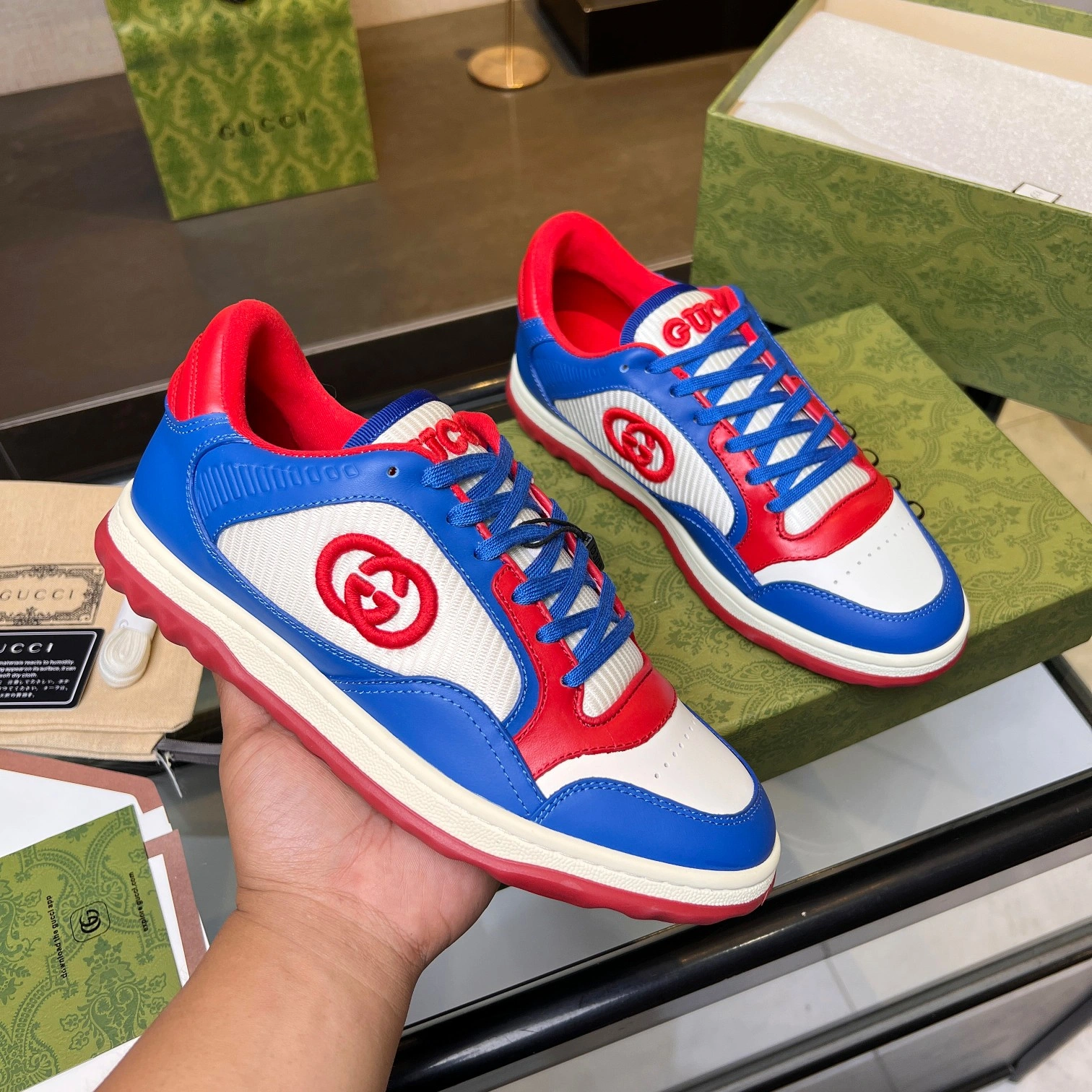 G*ucci Top Sneaker Low Tianyi 20240811- Thermal 3419