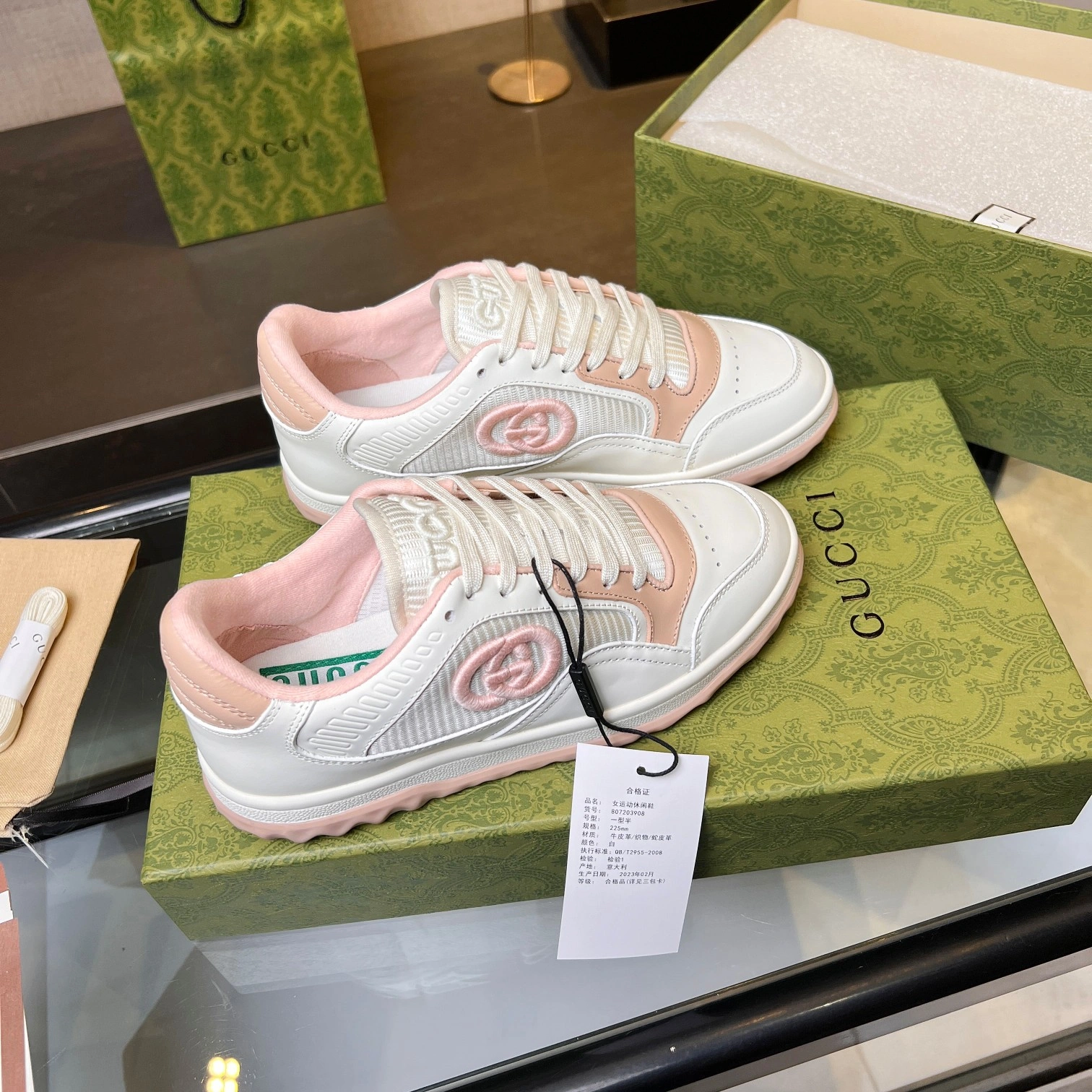 G*ucci Top Sneaker Low Tianyi 20240811- Affordable 3420