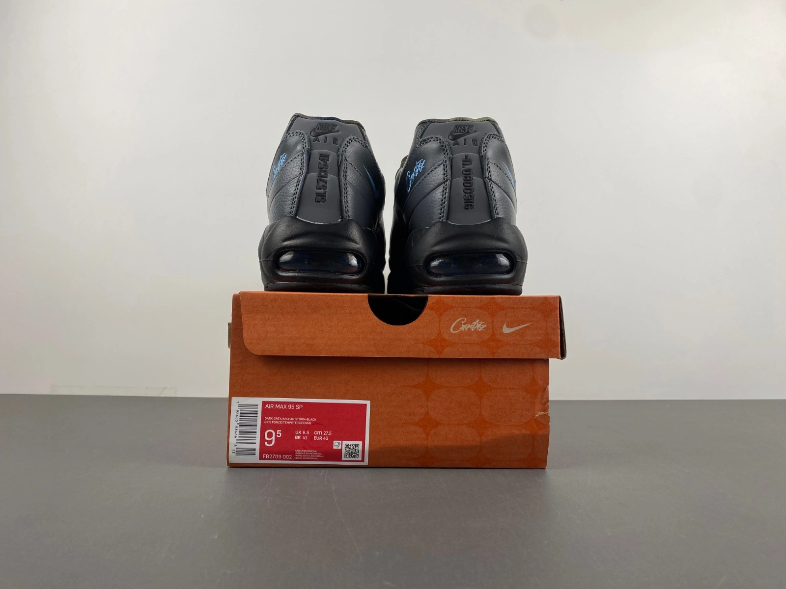 HG Air Max 95 SP Corteiz Aegean Storm FB2709- MoistureWicking 858