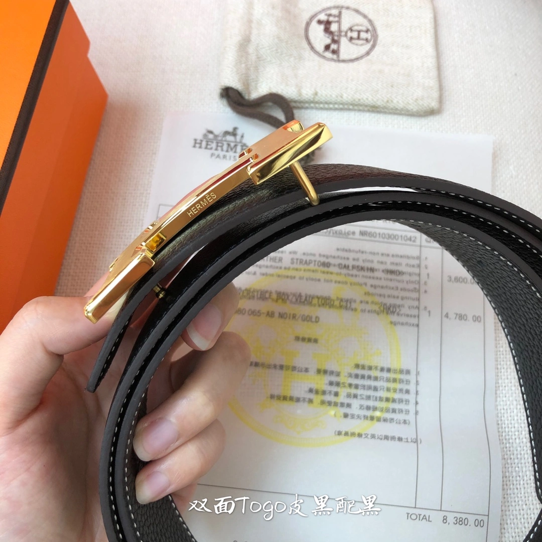Bold H*ermes Belts Top Quality 3.8CM 16393