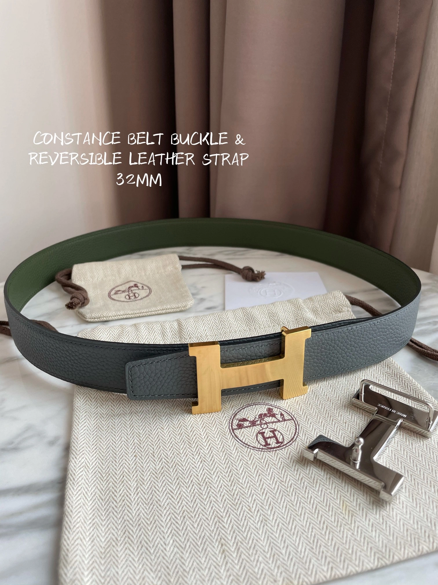 H*ermes Belts Top Quality 32mm Fashionable 16385
