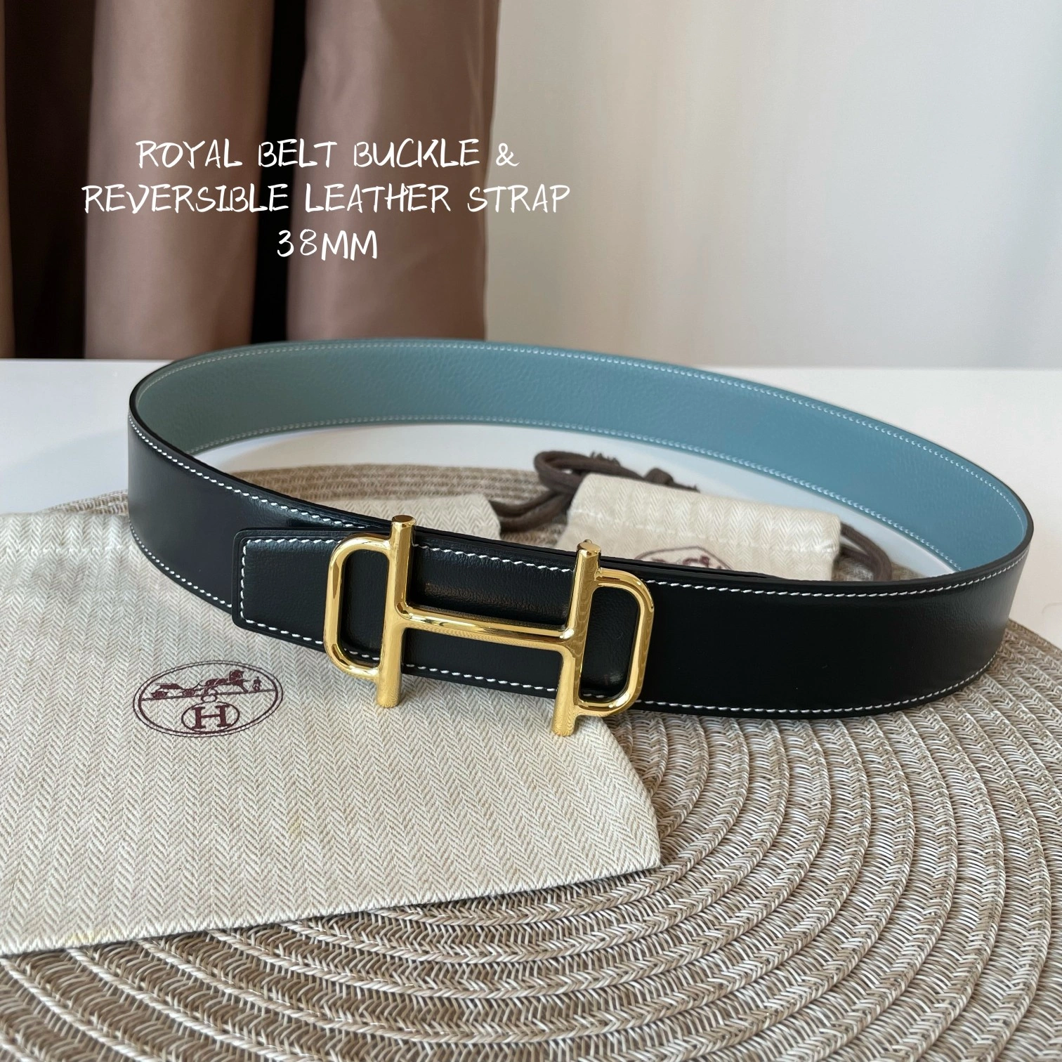 Bright H*ermes Belts Top Version 16397