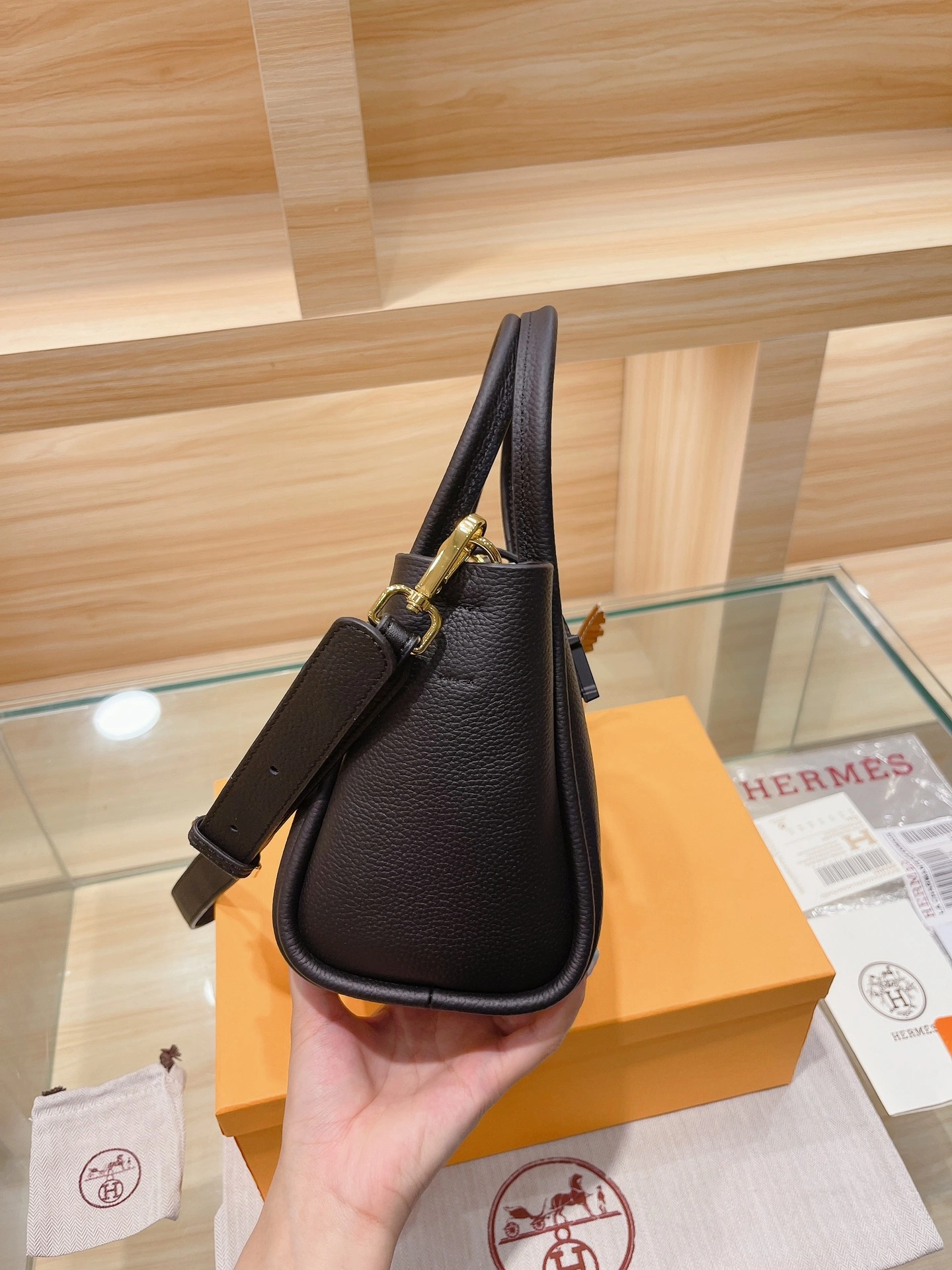 H*ermes Top Bag 15*18cm Sporty 9723