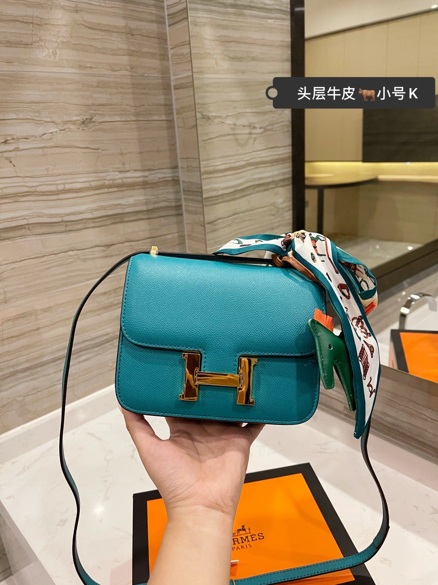H*ermes Top Bag 18*13CM TechFriendly 9729