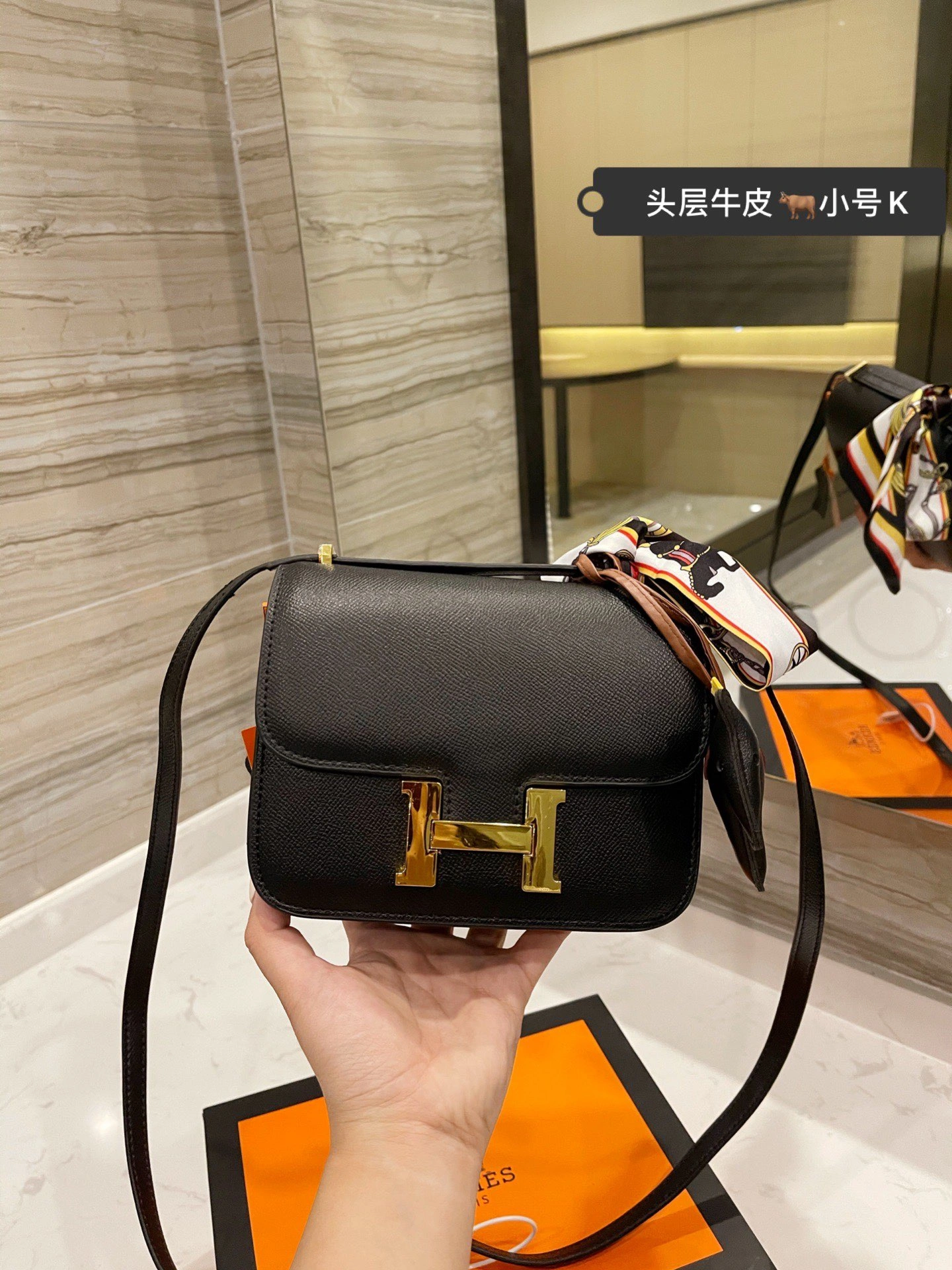 H*ermes Top Bag 18*13CM TechFriendly 9729
