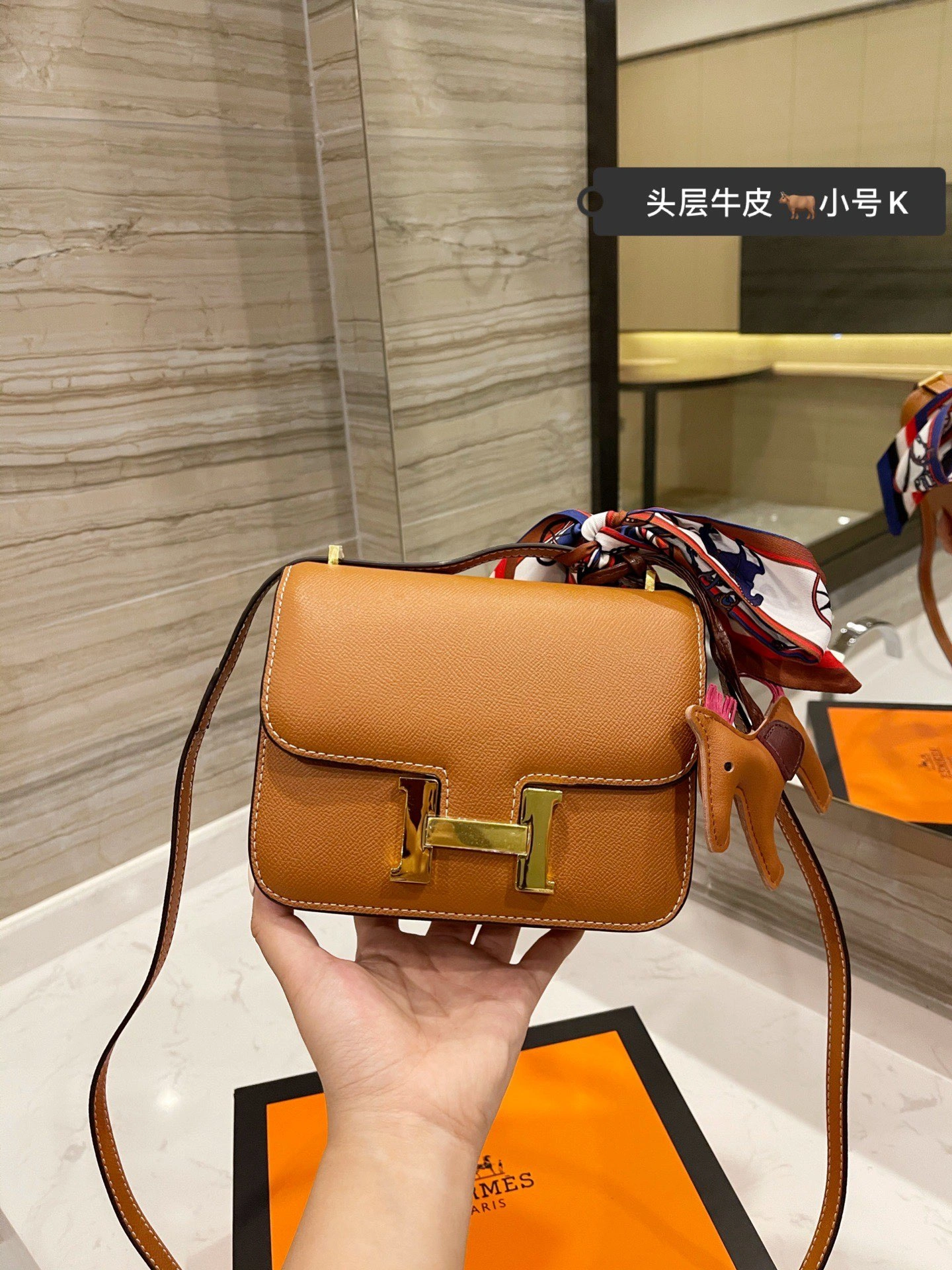 H*ermes Top Bag 18*13CM TechFriendly 9729