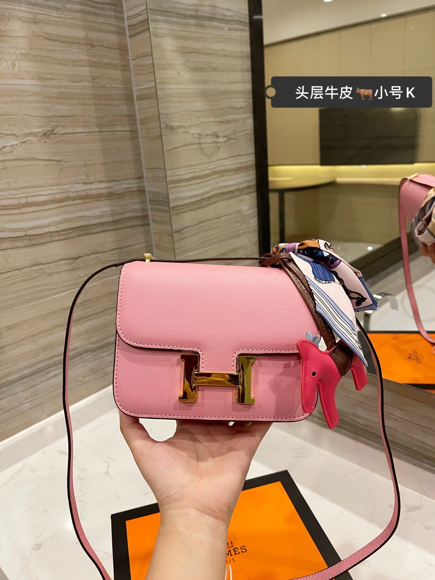 H*ermes Top Bag 18*13CM TechFriendly 9729