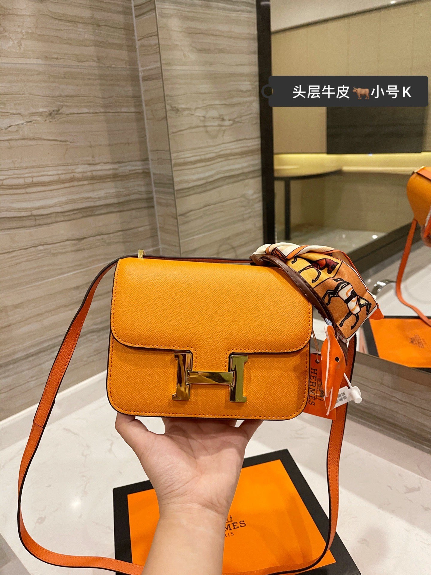 H*ermes Top Bag 18*13CM TechFriendly 9729