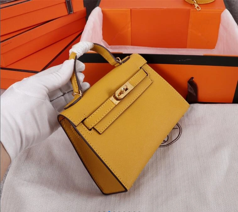 H*ermes Top Bag 19.5*6.5*13cm WeatherProof 9744