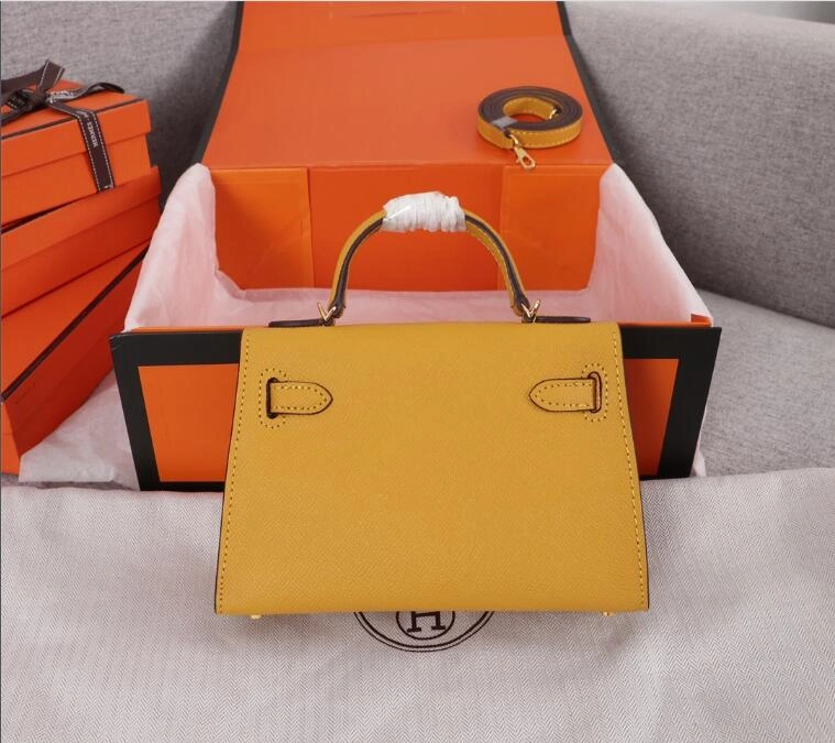 H*ermes Top Bag 19.5*6.5*13cm WeatherProof 9744