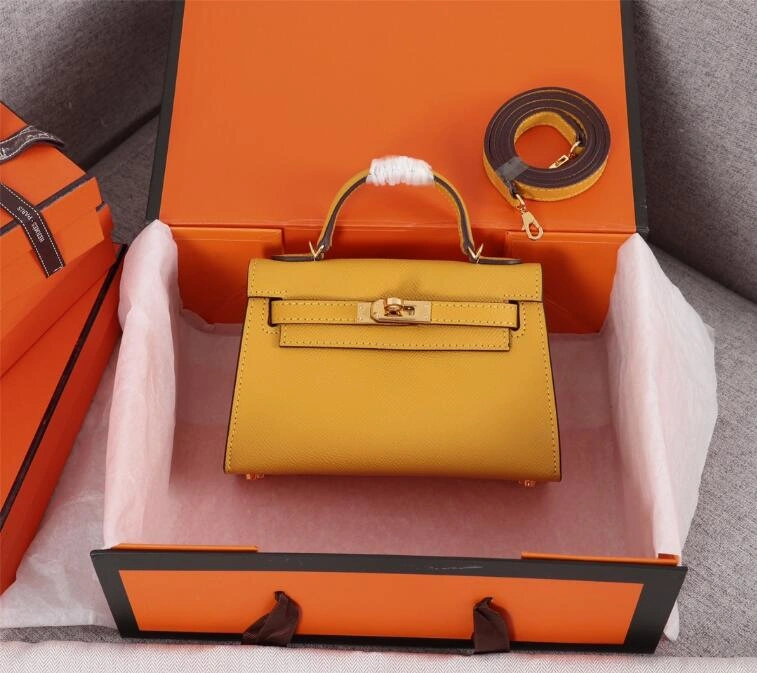 H*ermes Top Bag 19.5*6.5*13cm WeatherProof 9744