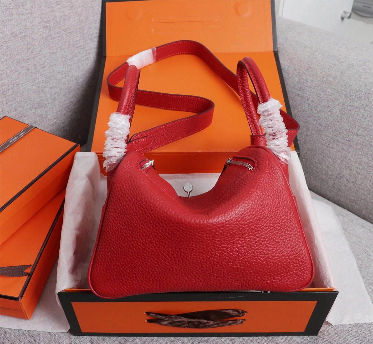 H*ermes Top Bag 20cm Neat 9748