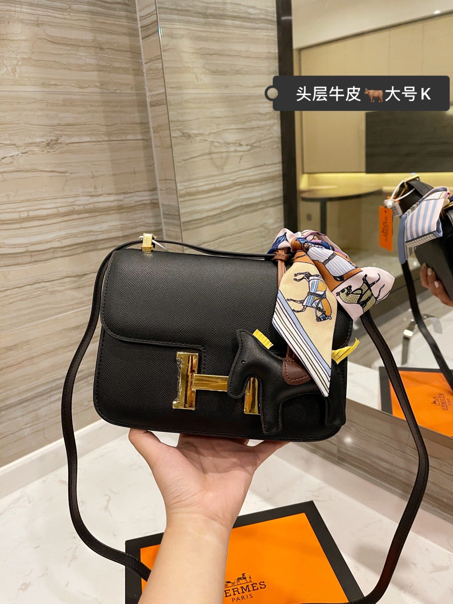 H*ermes Top Bag 24*18CM MultiPurpose 9728