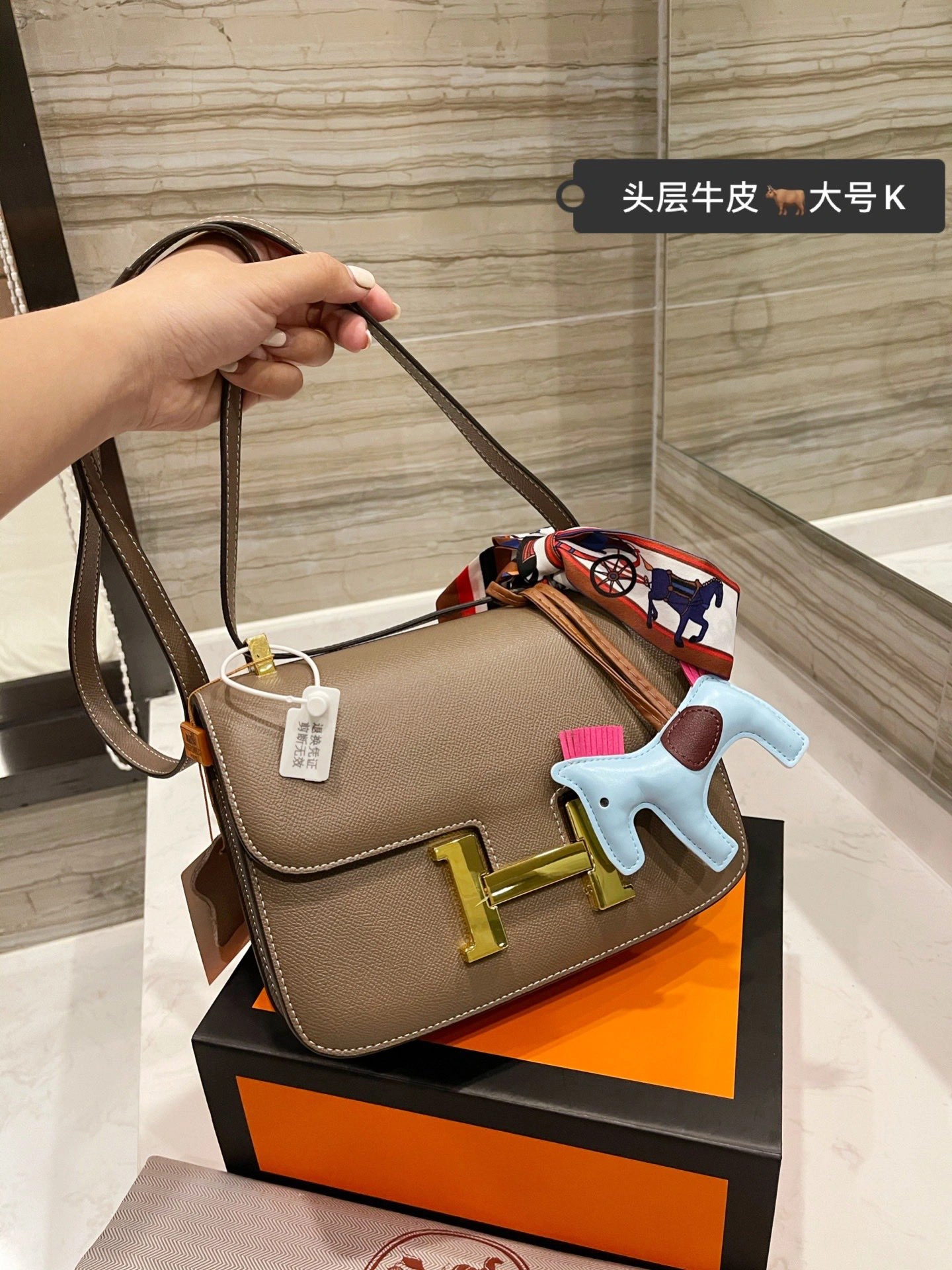 H*ermes Top Bag 24*18CM MultiPurpose 9728