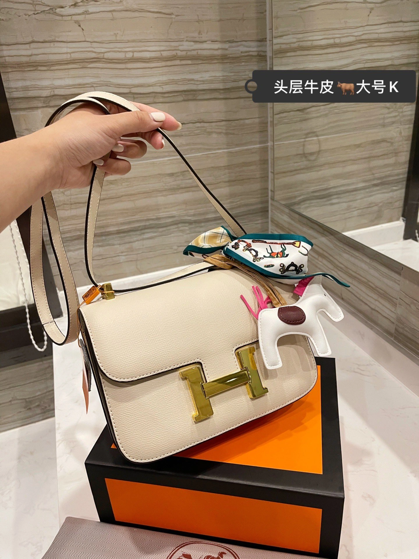 H*ermes Top Bag 24*18CM MultiPurpose 9728
