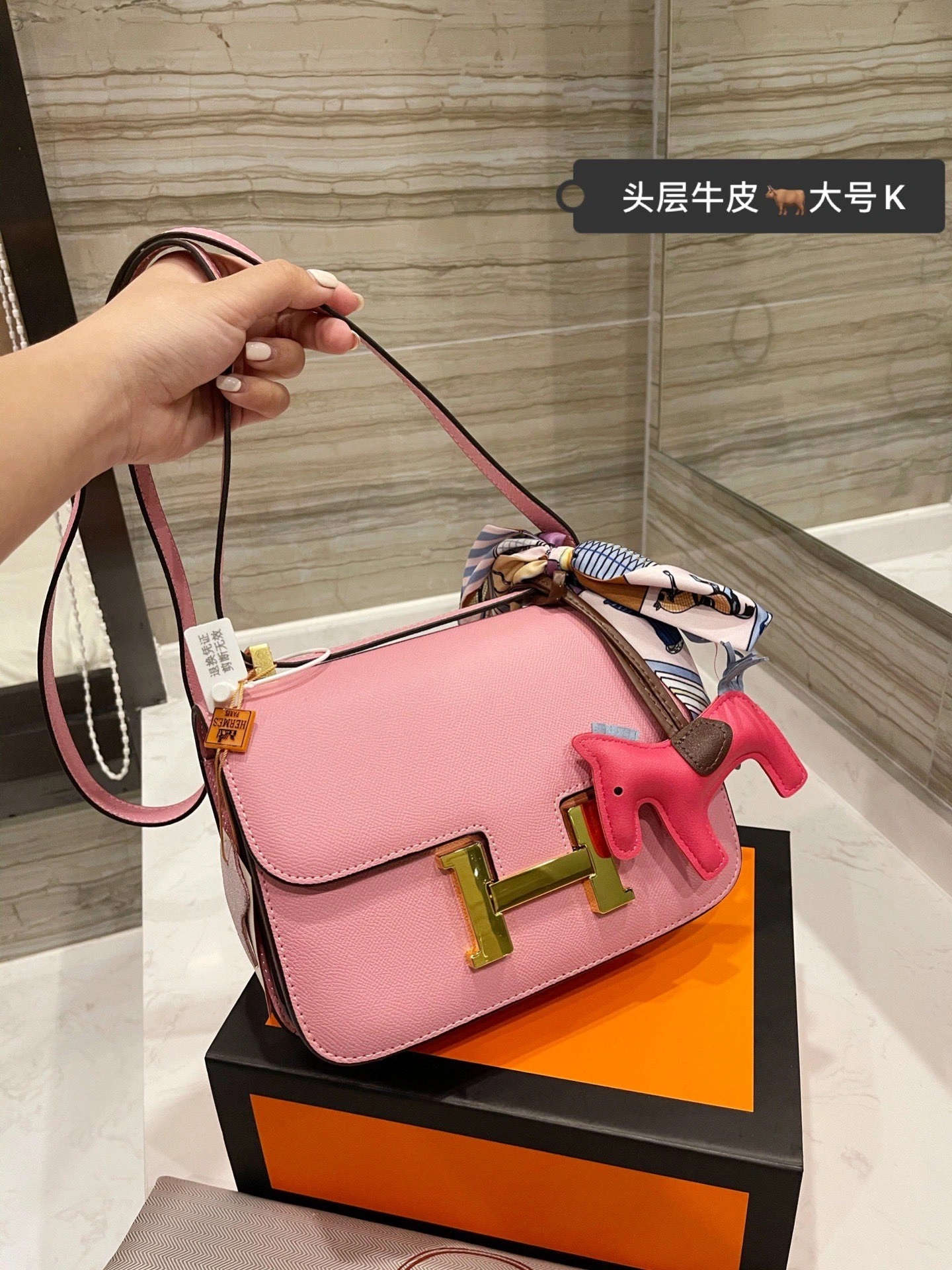 H*ermes Top Bag 24*18CM MultiPurpose 9728