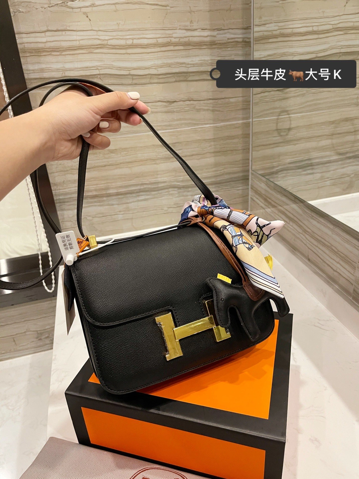 H*ermes Top Bag 24*18CM MultiPurpose 9728