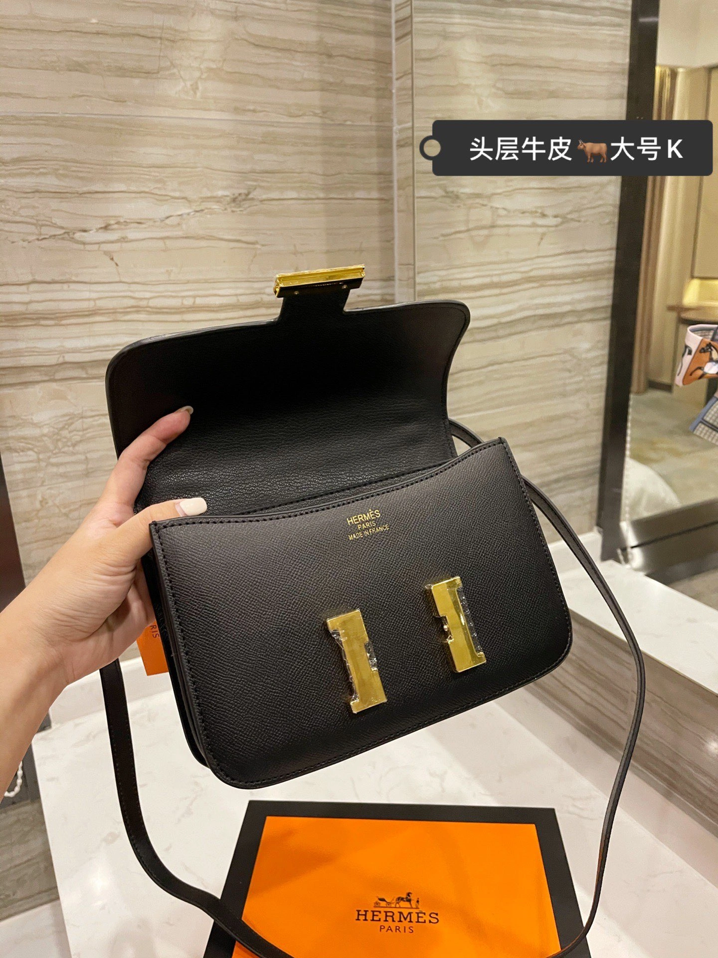 H*ermes Top Bag 24*18CM MultiPurpose 9728