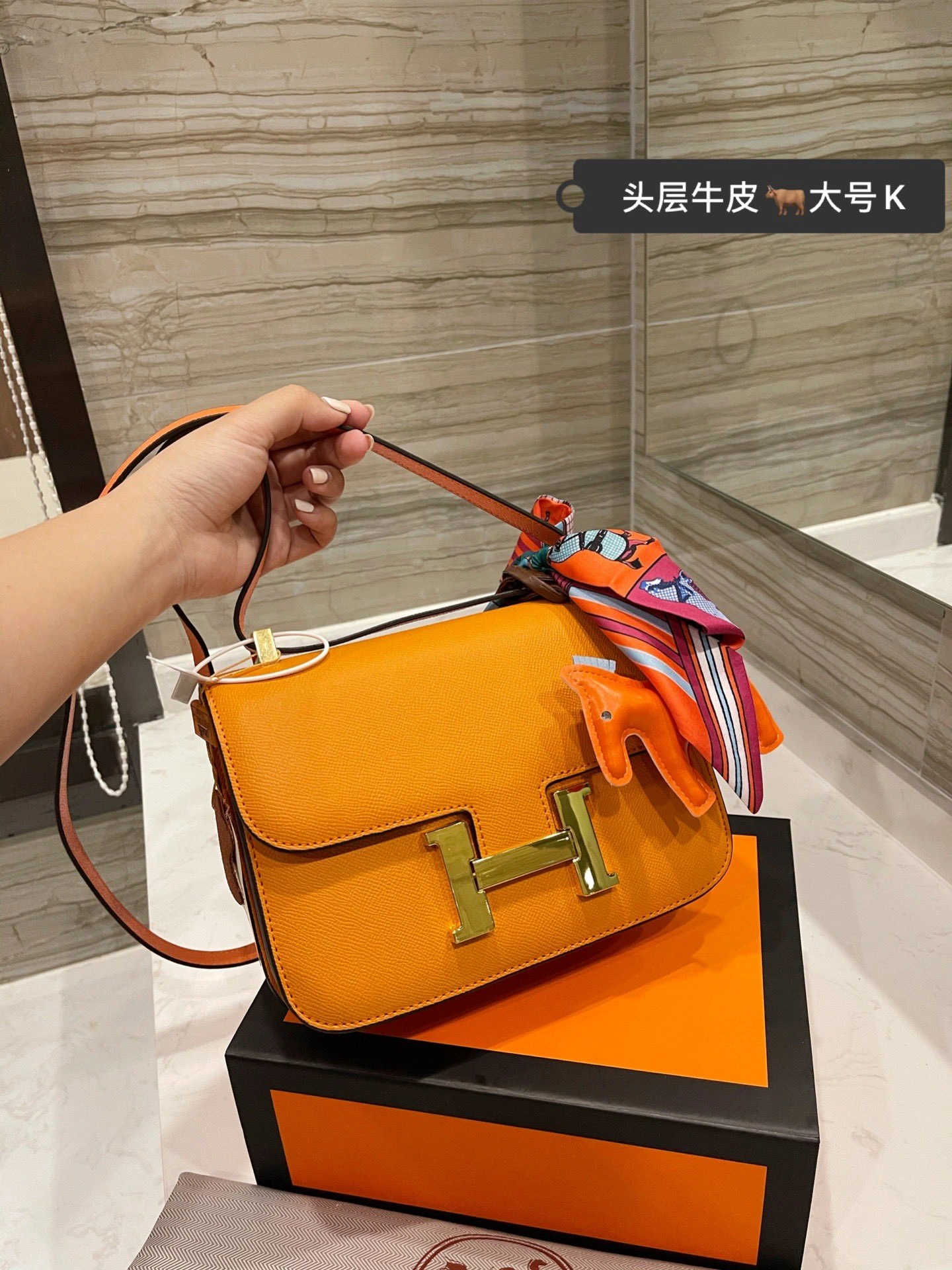 H*ermes Top Bag 24*18CM MultiPurpose 9728