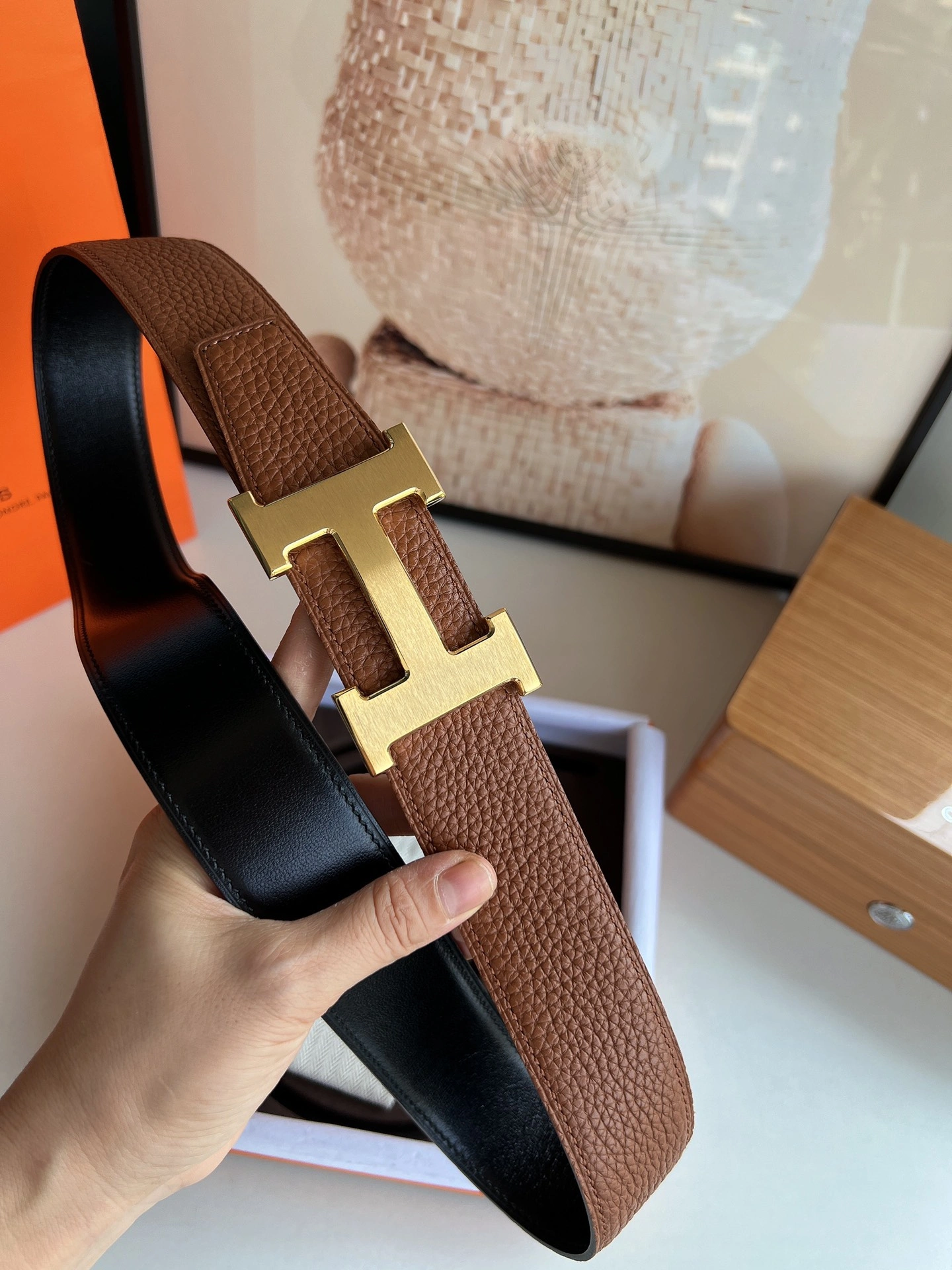 H*ermes Top Belts AT 20230908- Original 16304
