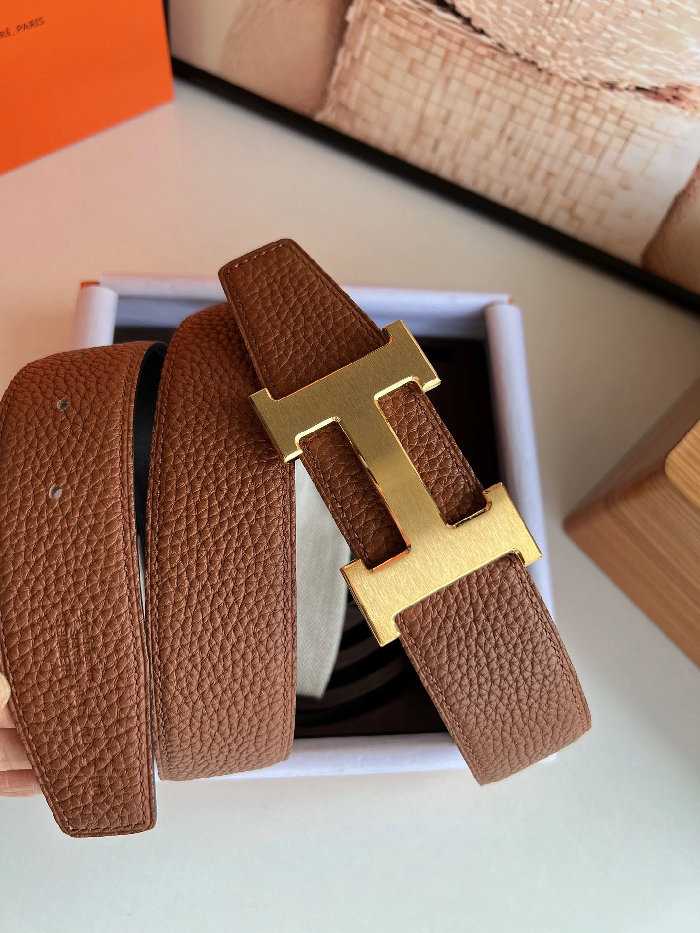 H*ermes Top Belts AT 20230908- Original 16304