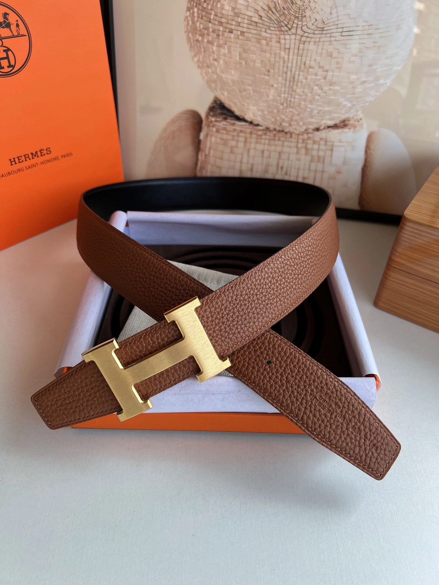 H*ermes Top Belts AT 20230908- Original 16304