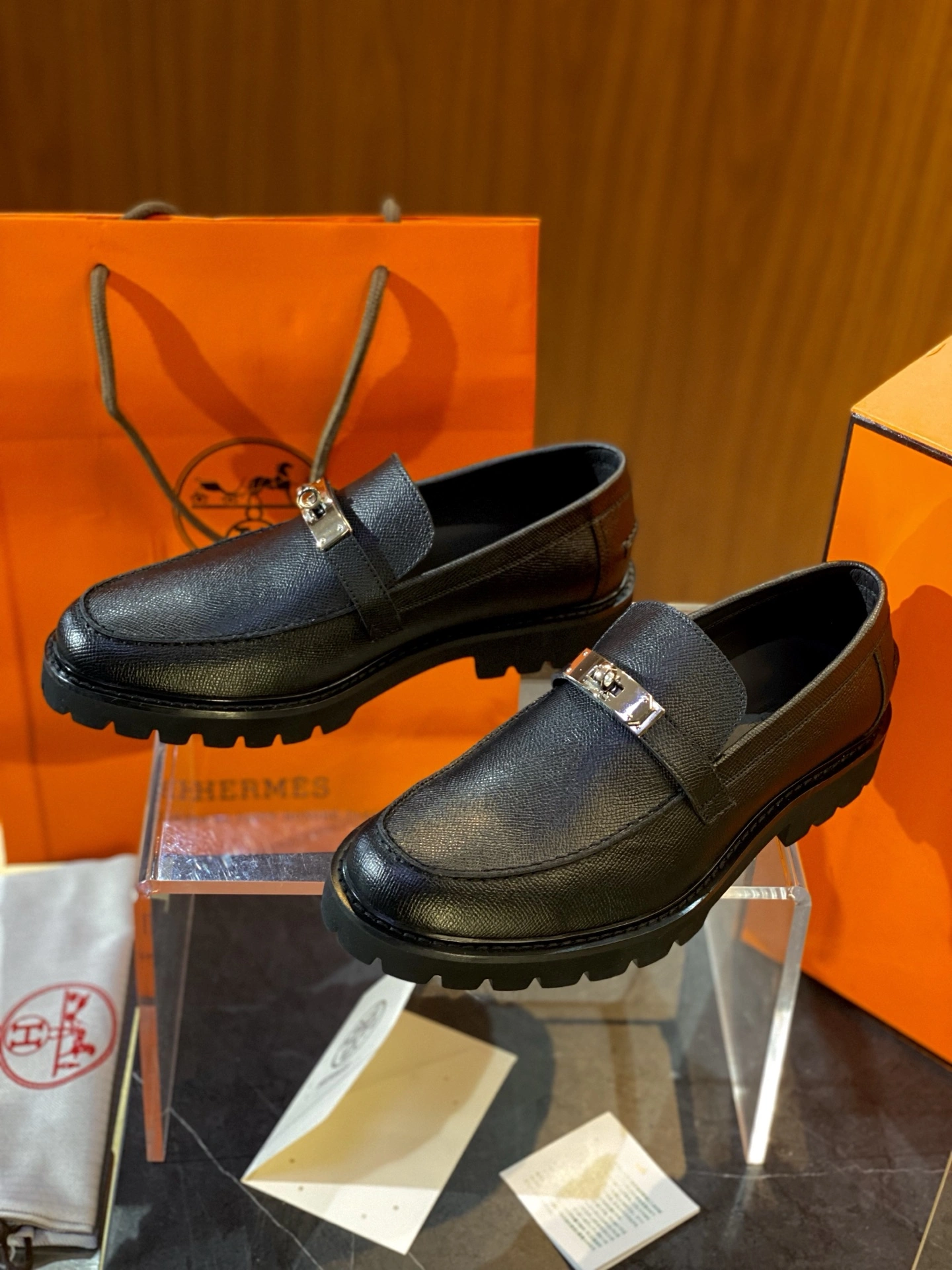 Flexible H*ermes Top Loafer RR 20250417- 6811
