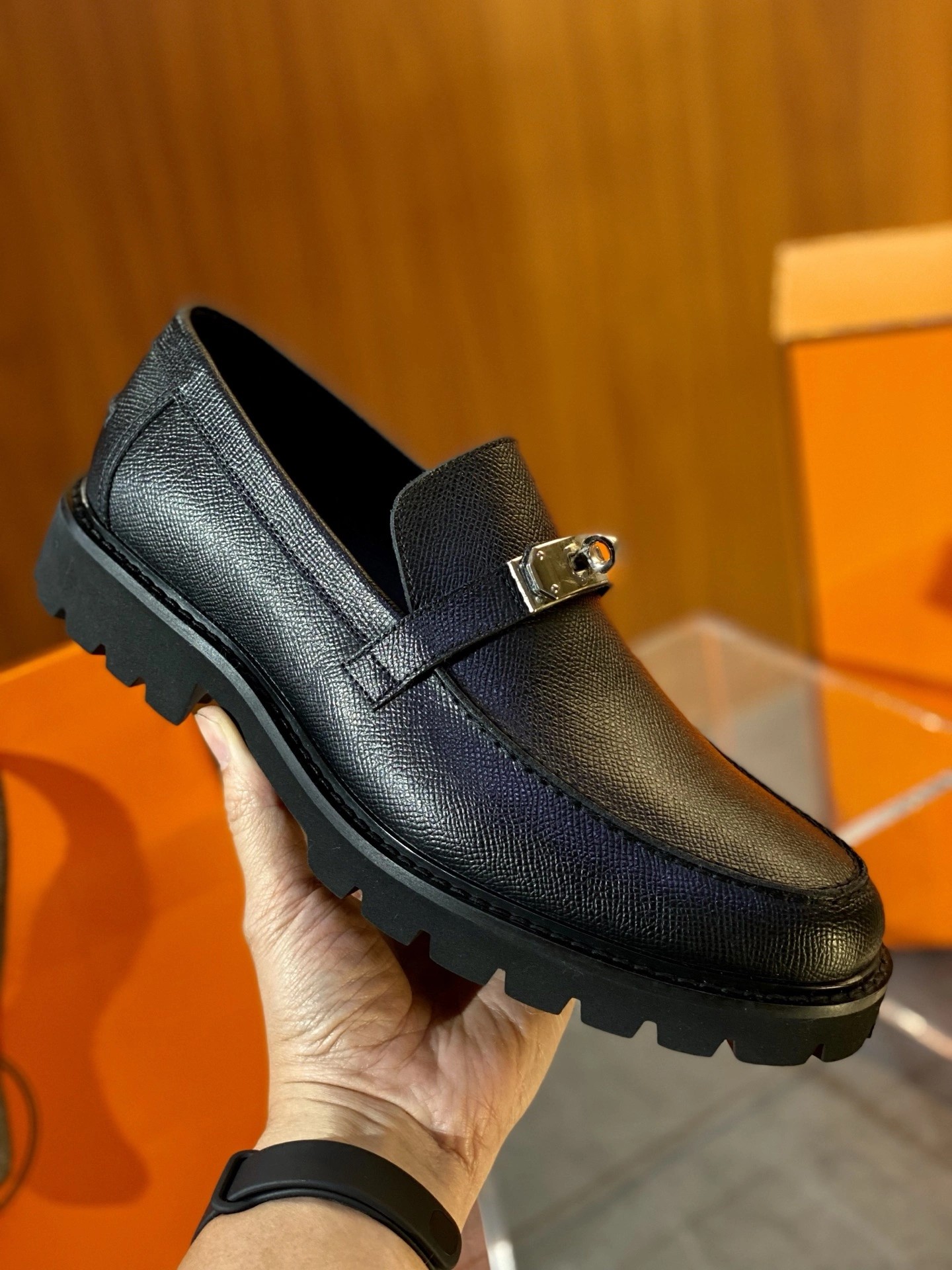 Flexible H*ermes Top Loafer RR 20250417- 6811