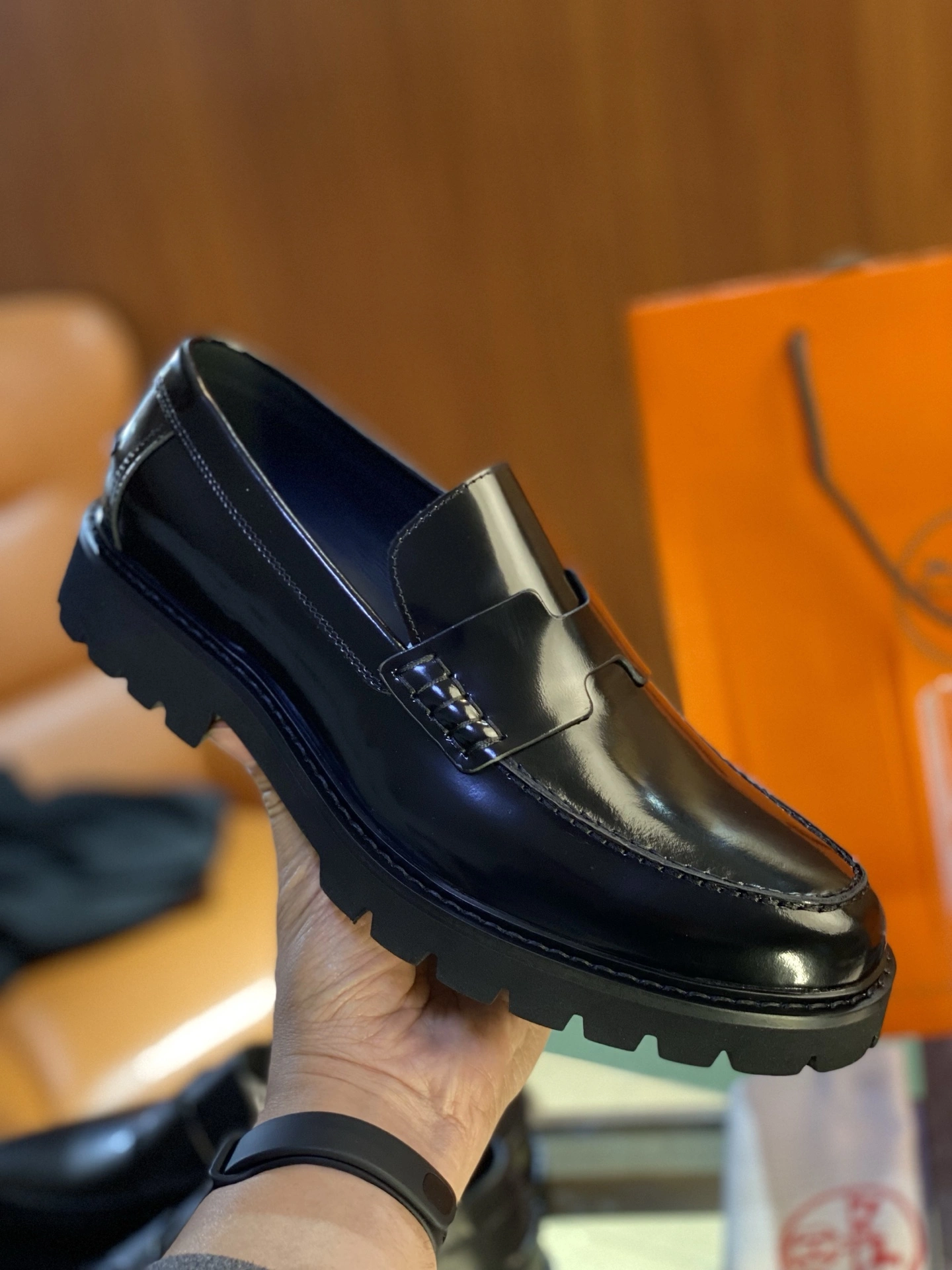 Sleek H*ermes Top Loafer RR 20250417- 6809