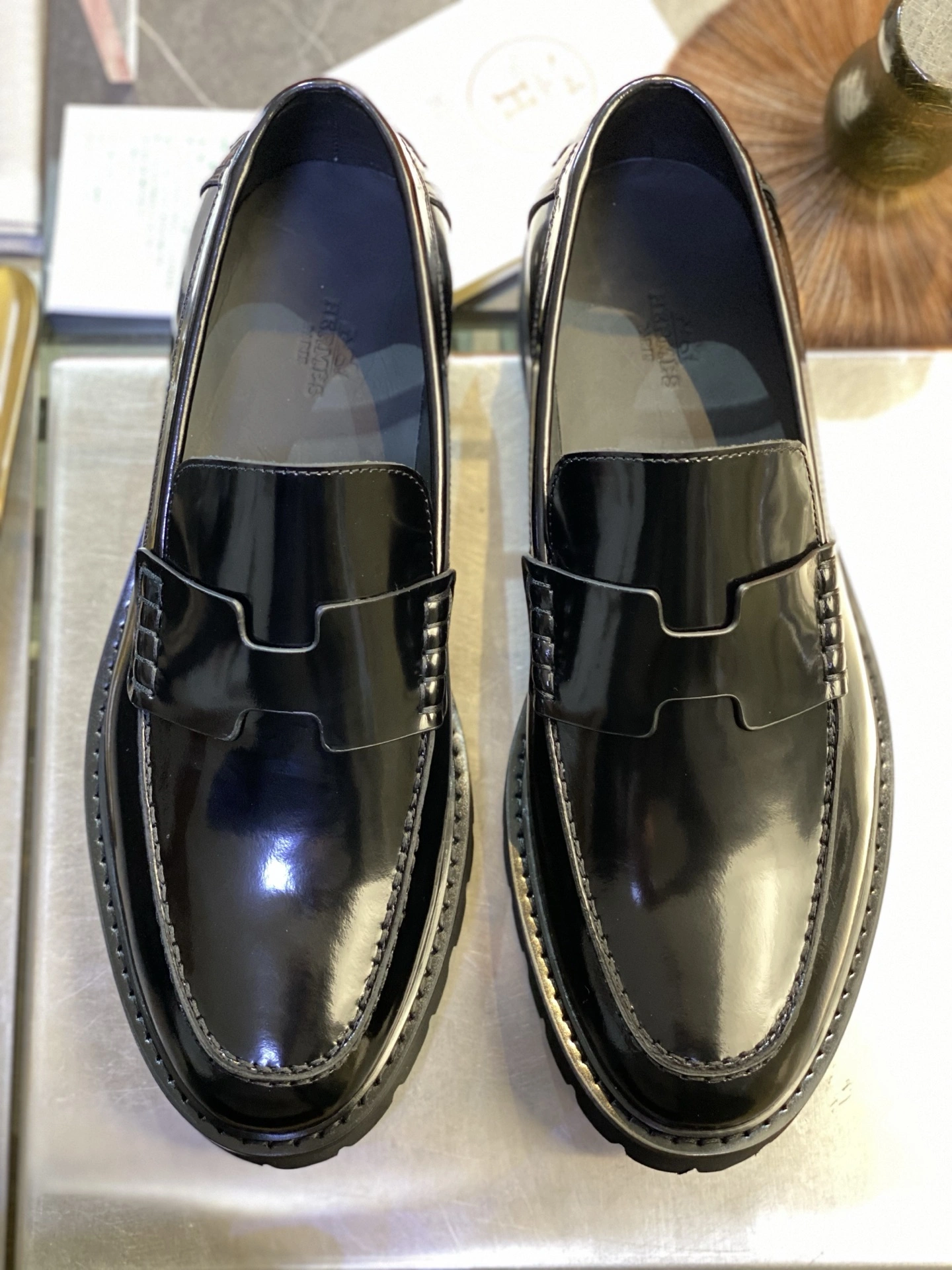 Sleek H*ermes Top Loafer RR 20250417- 6809