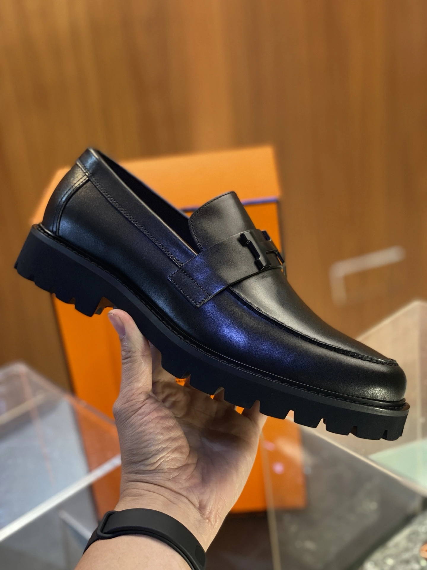 Efficient H*ermes Top Loafer RR 20250417- 6807