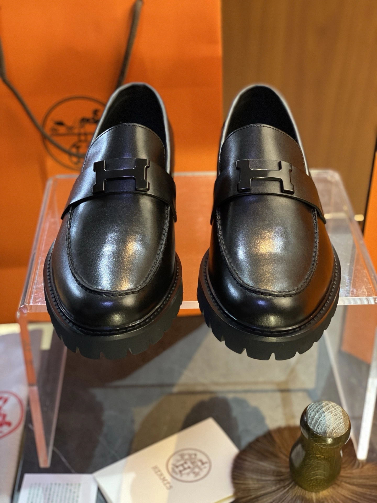 Efficient H*ermes Top Loafer RR 20250417- 6807