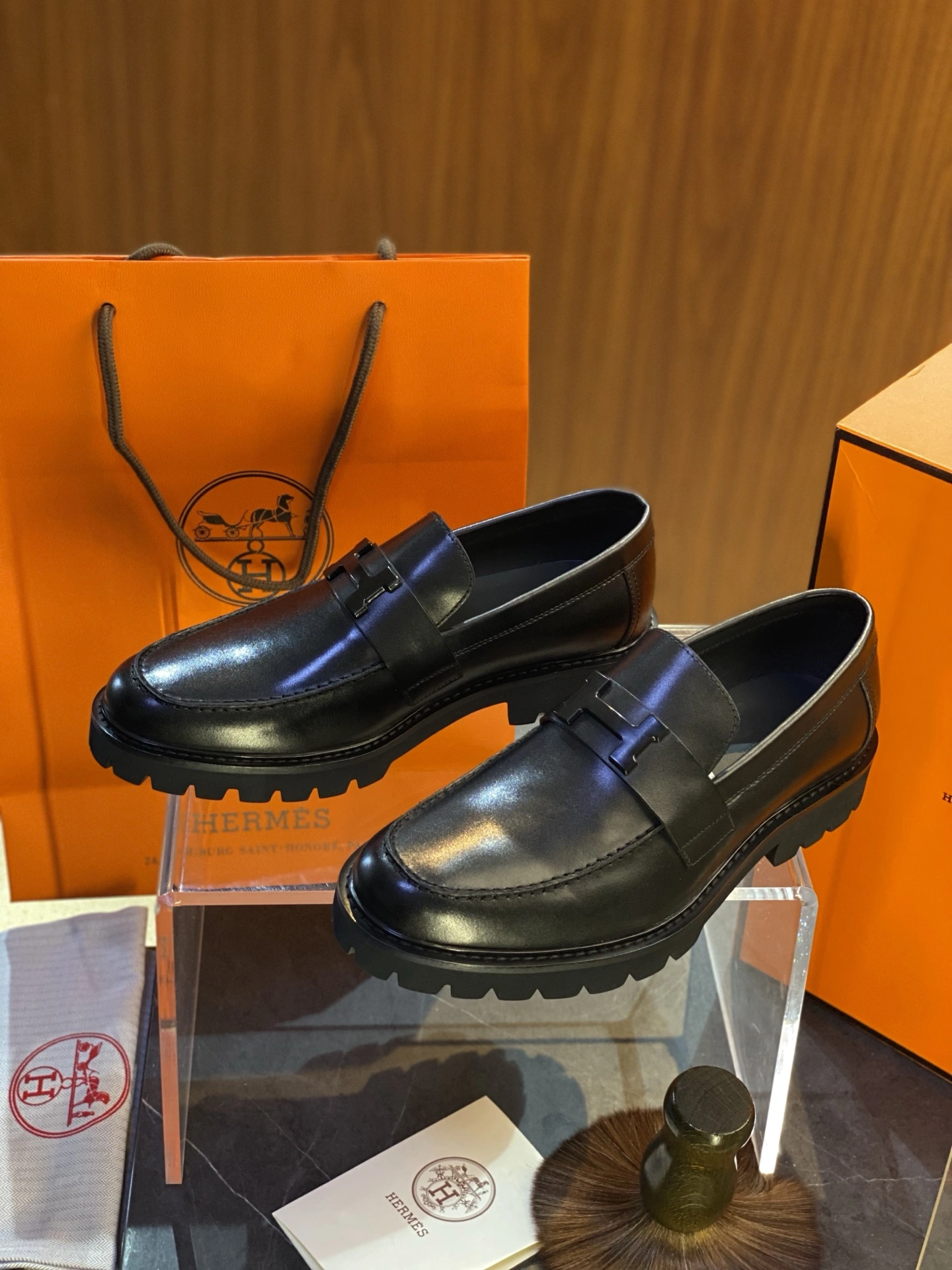 Efficient H*ermes Top Loafer RR 20250417- 6807
