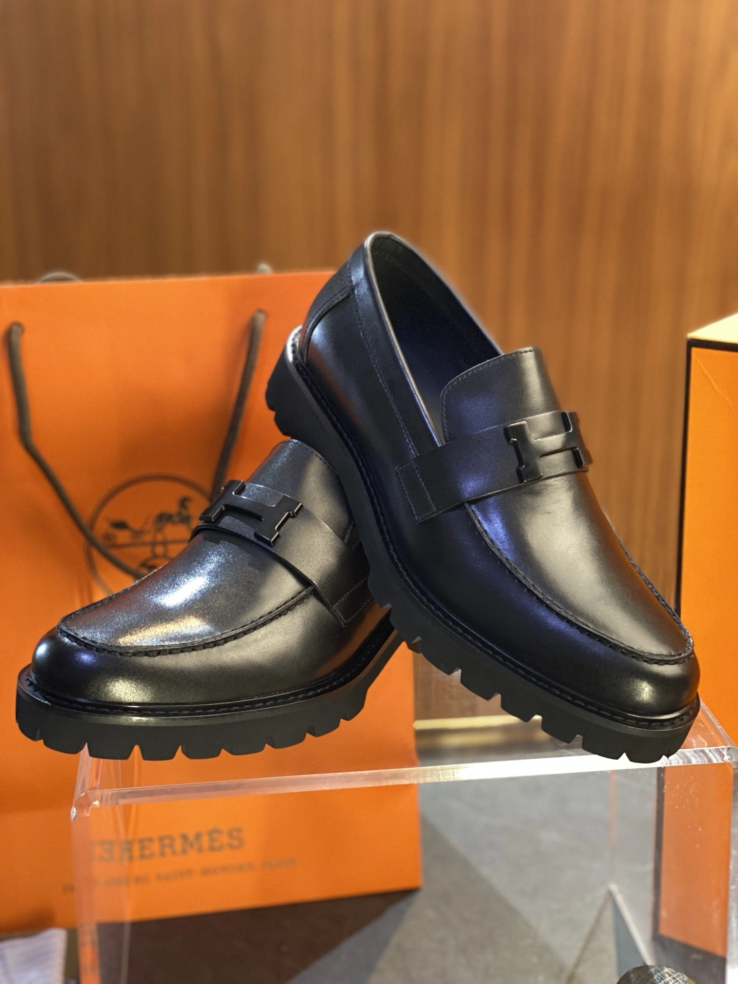 Efficient H*ermes Top Loafer RR 20250417- 6807