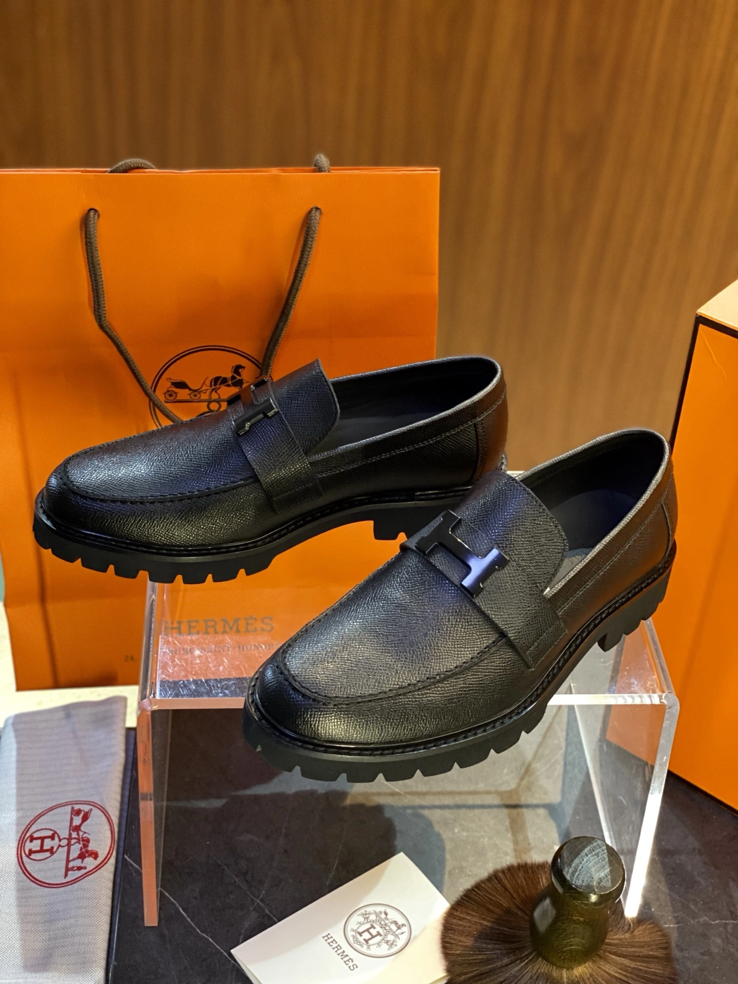 Elegant H*ermes Top Loafer RR 20250417- 6806