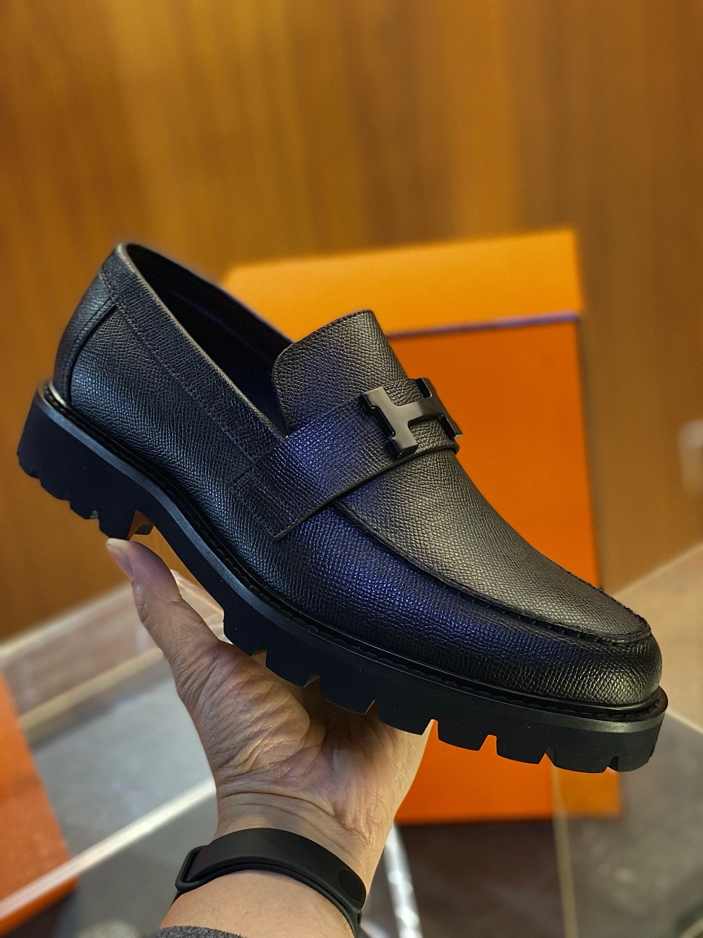 Elegant H*ermes Top Loafer RR 20250417- 6806