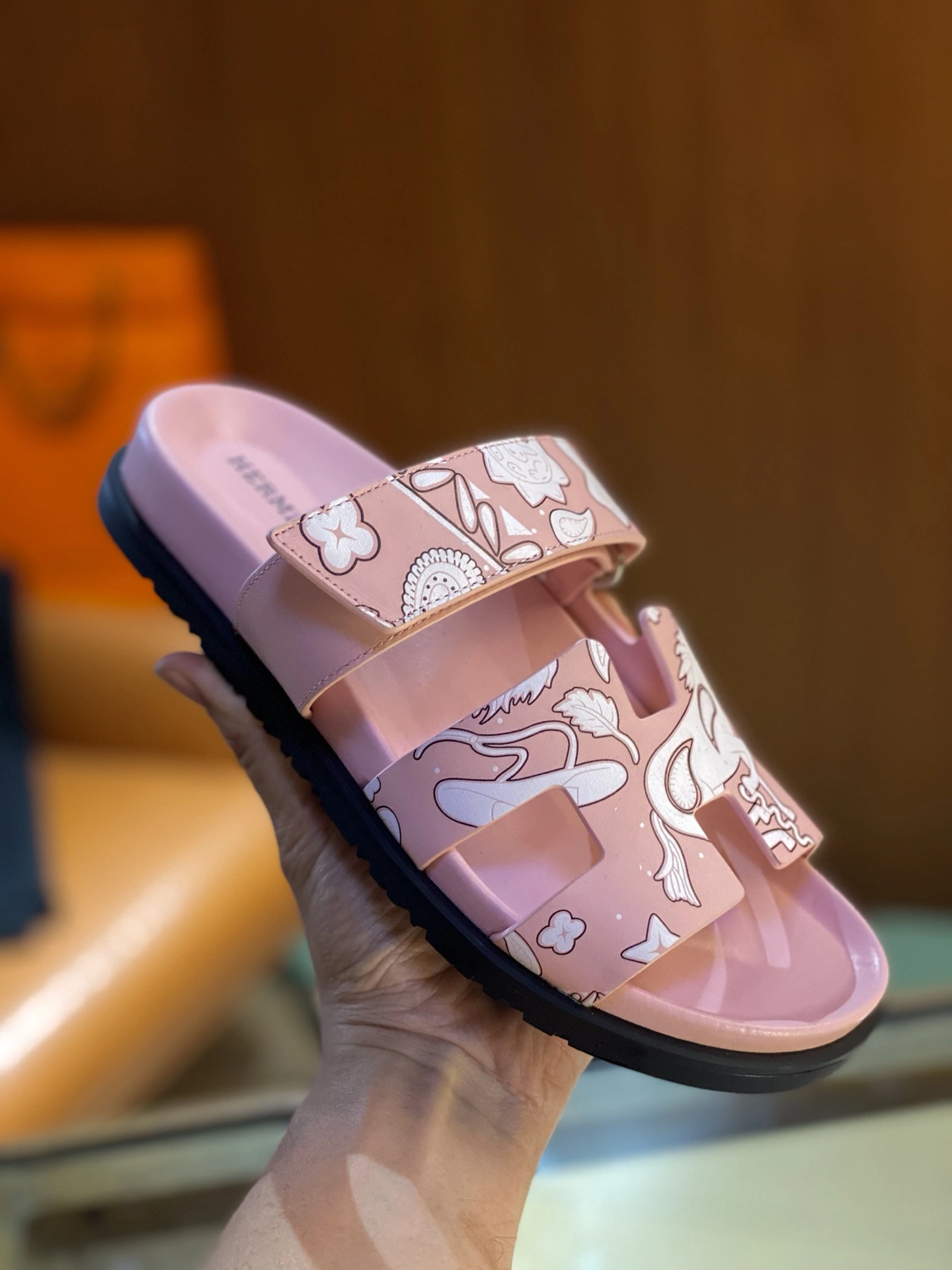 Vibrant H*ermes Top Sandals&Slippers RR 20250417- 6796