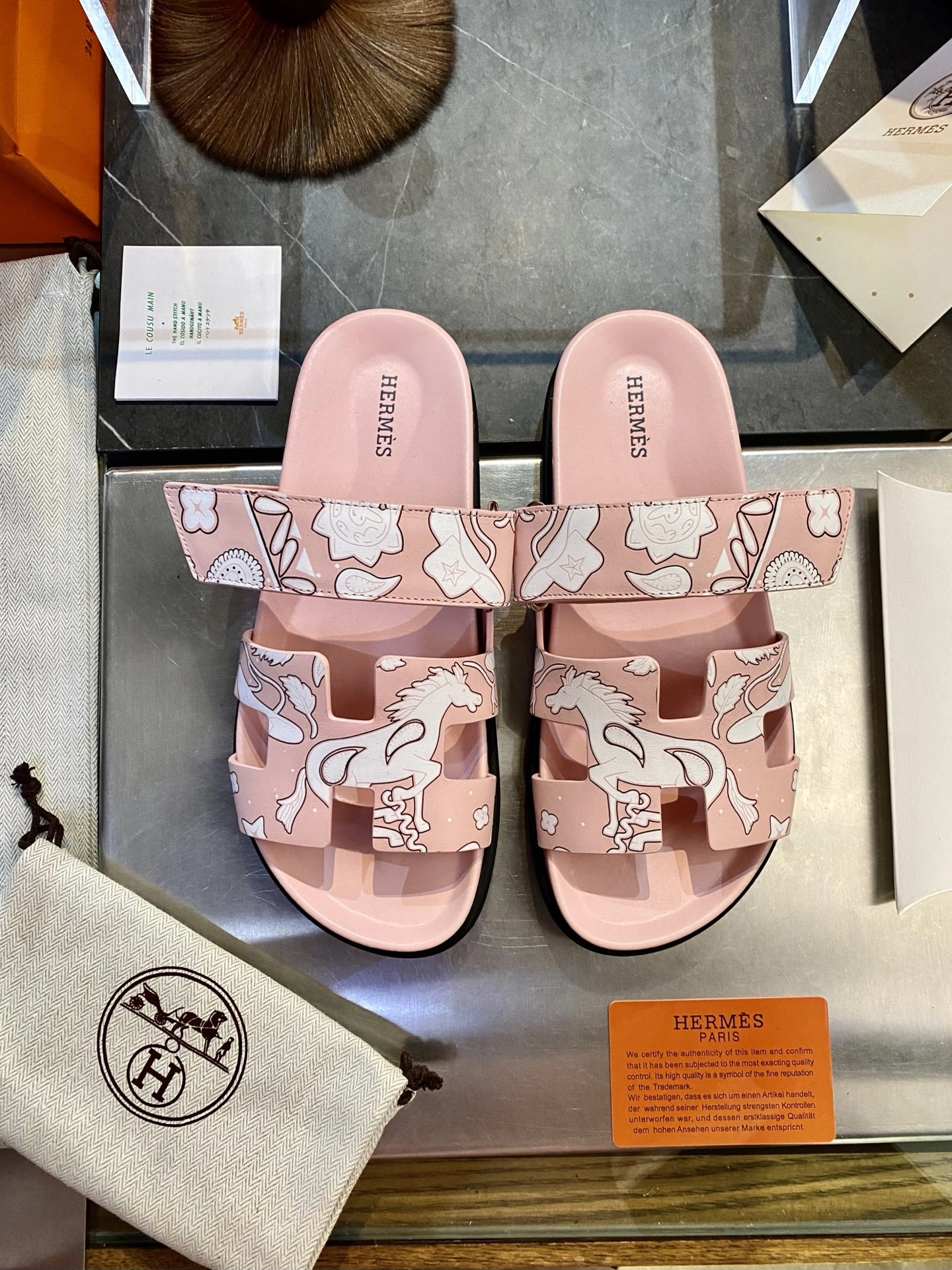 Vibrant H*ermes Top Sandals&Slippers RR 20250417- 6796