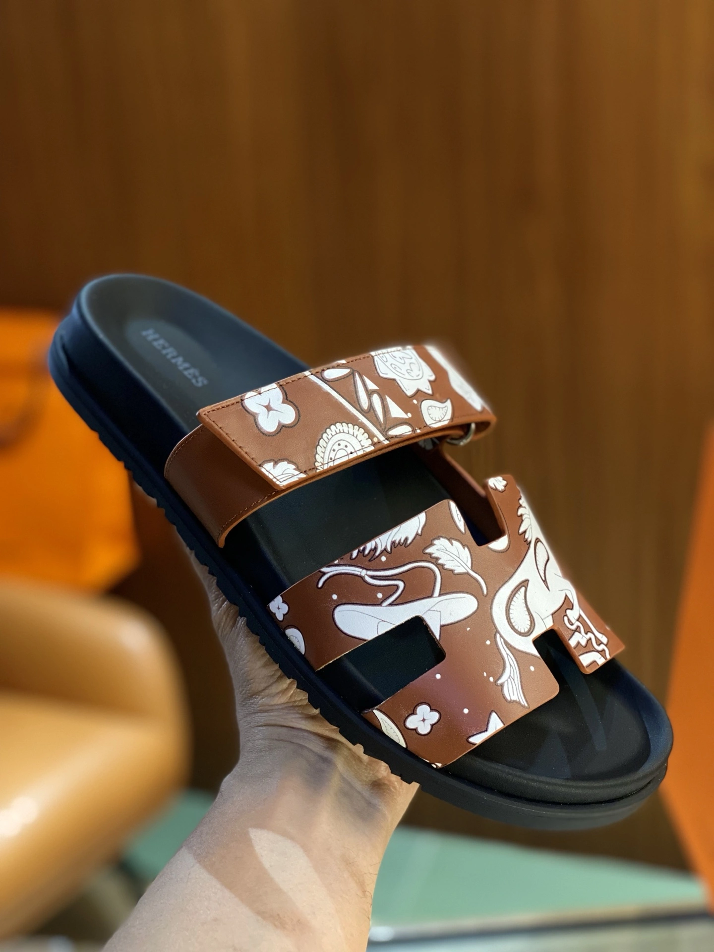 Lightweight H*ermes Top Sandals&Slippers RR 20250417- 6789